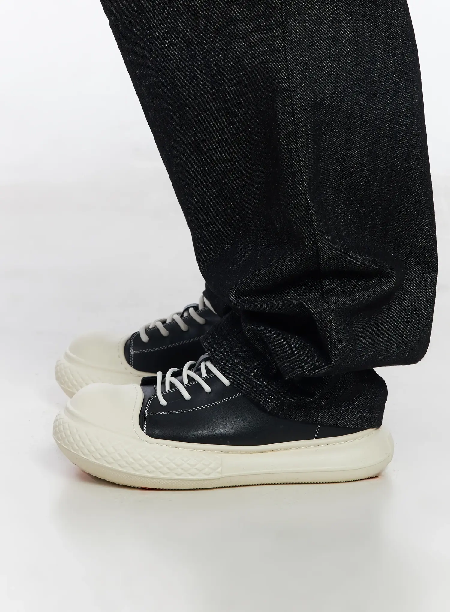 Men's Leather Sneakers IJ527 - Image 5