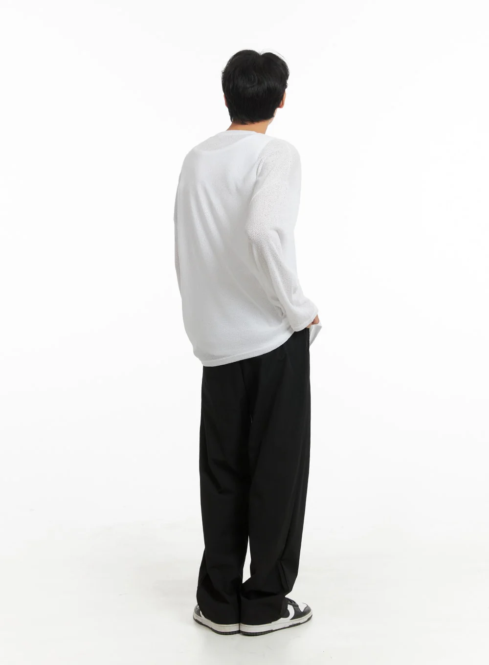 Men's Linen Blend Light Sweater IA401 - Image 7