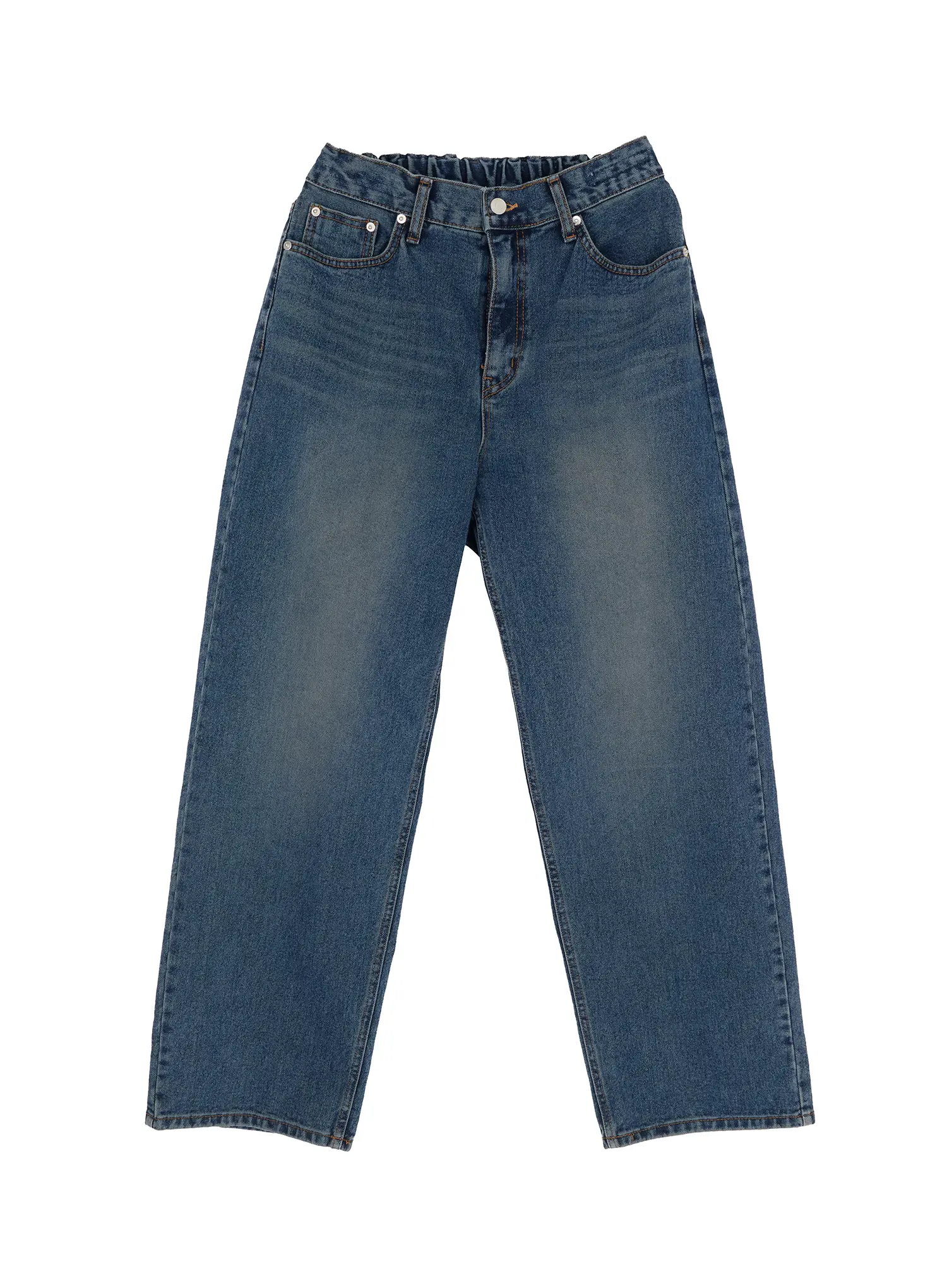 Men's Loose-Fit Wide Leg Jeans IM518 - Image 9