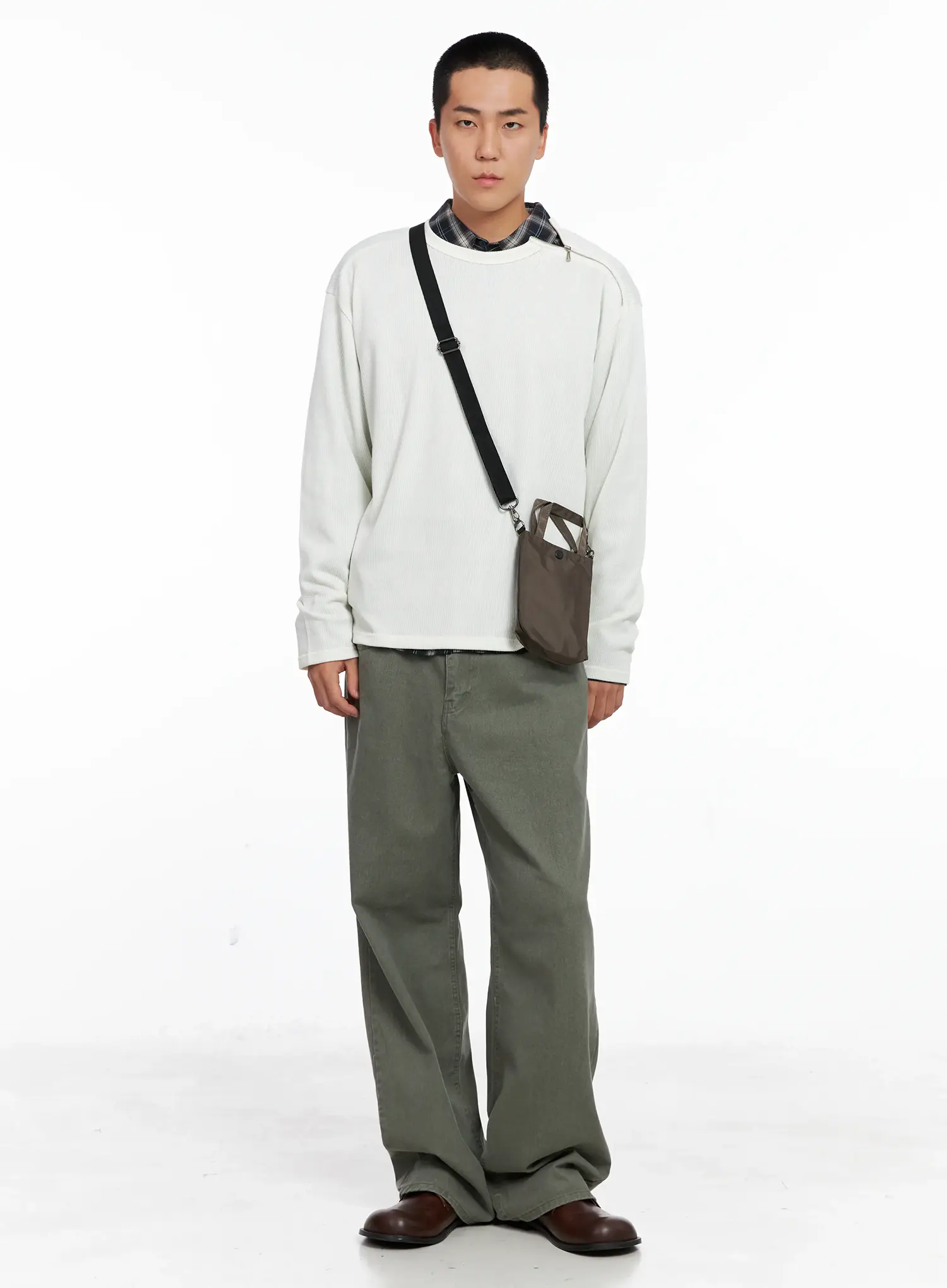 Men's Lost Baggy Jeans IG529 (Dark Green) - Image 10