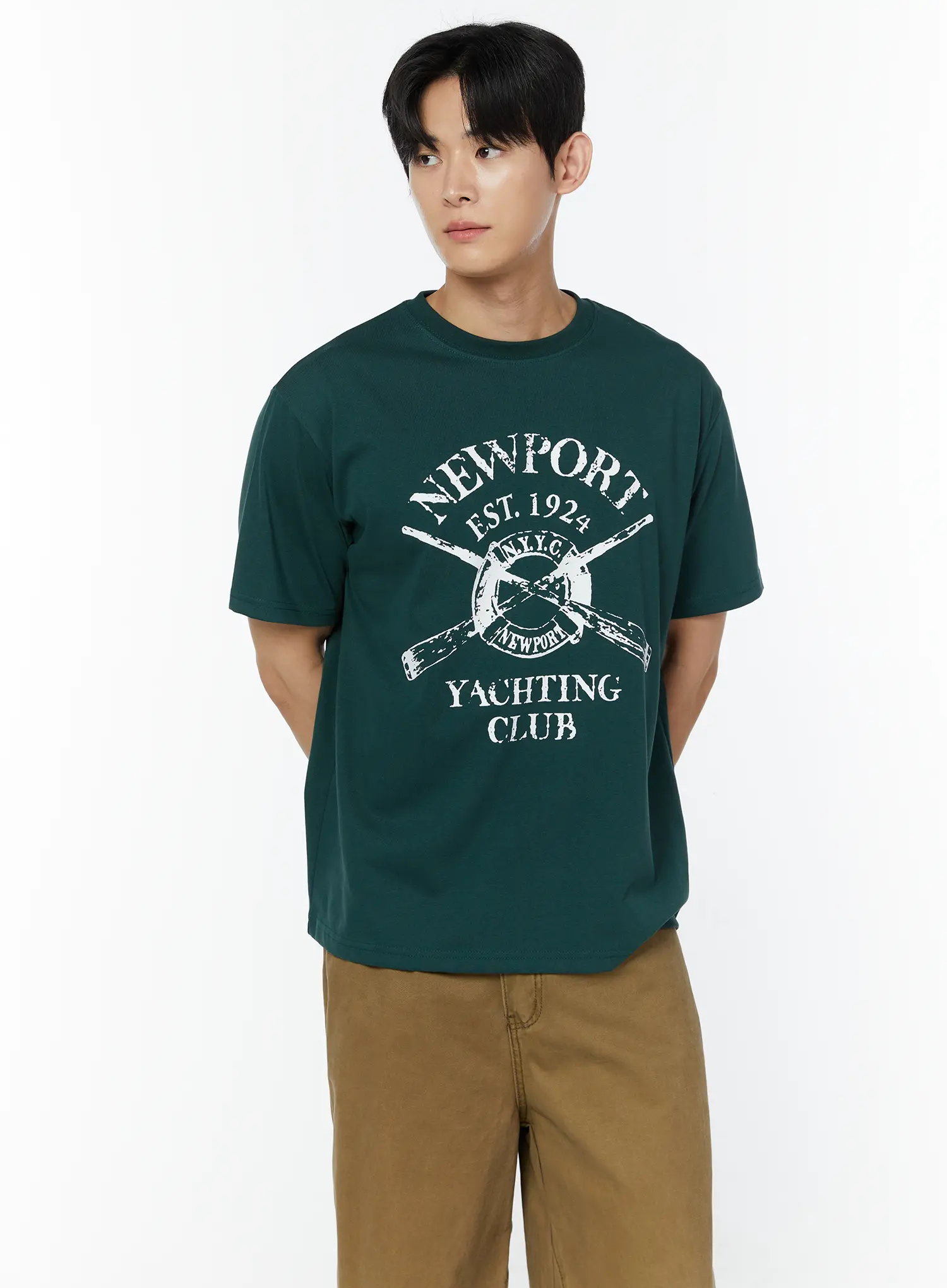 Men's Newport Graphic T-Shirt IU504 - Image 7