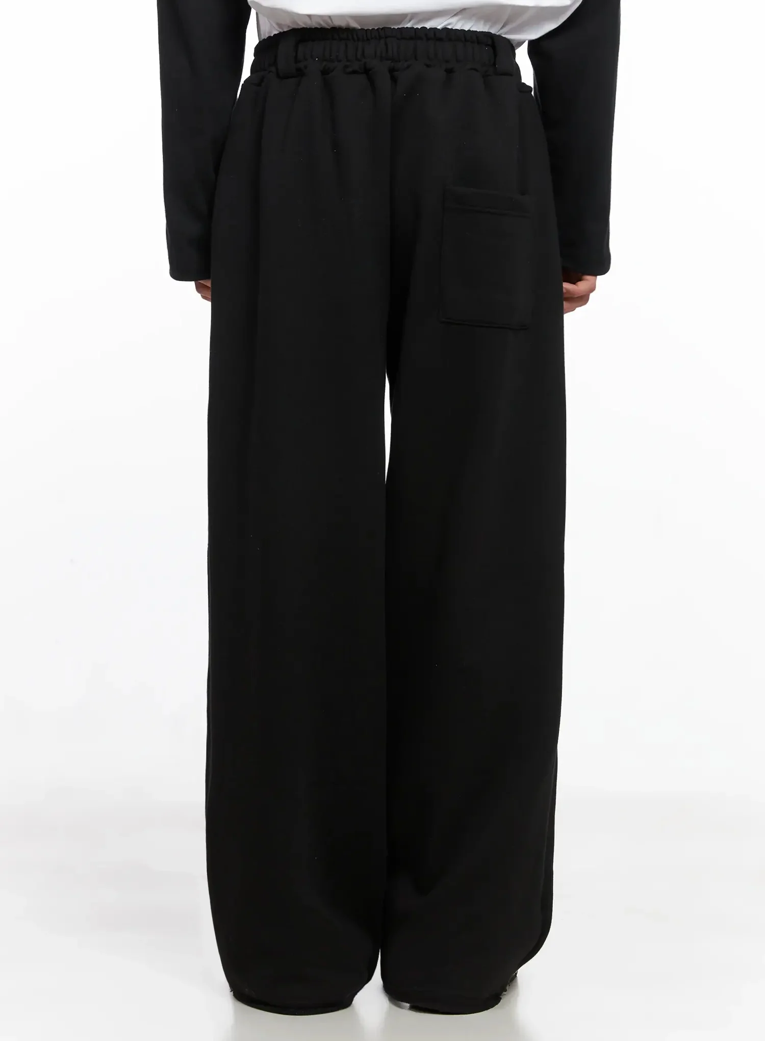 Men's Number Graphic Sweatpants IO517 - Image 8