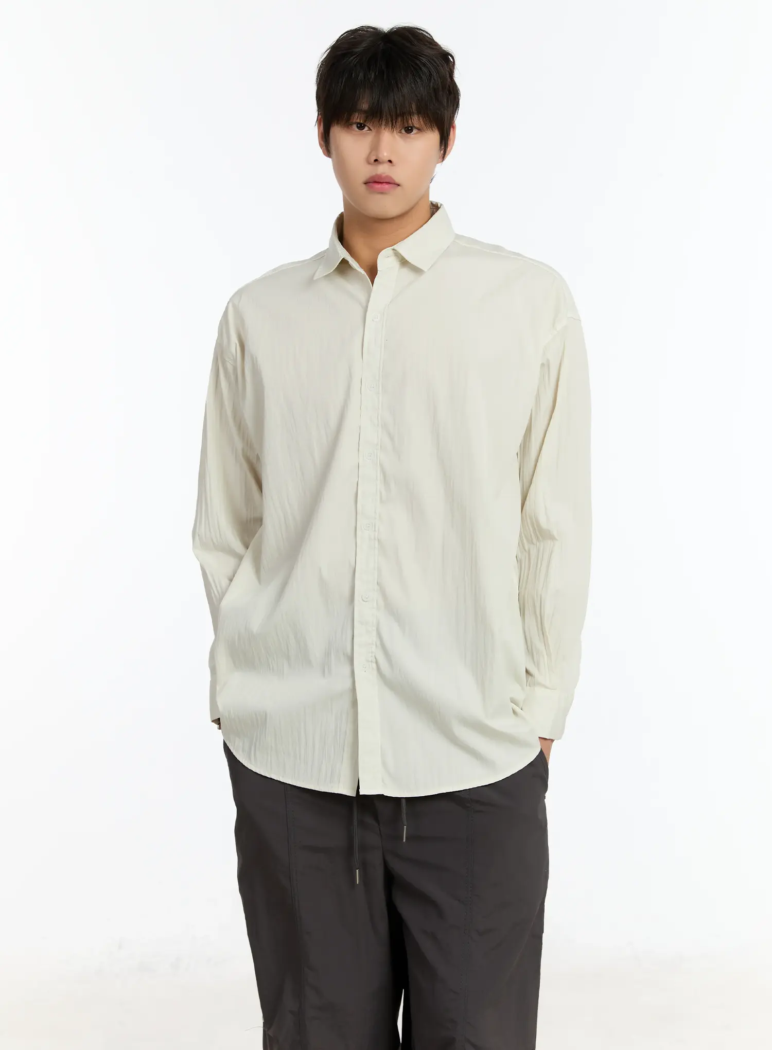 Men's Nylon Shirt IM503 - Image 6