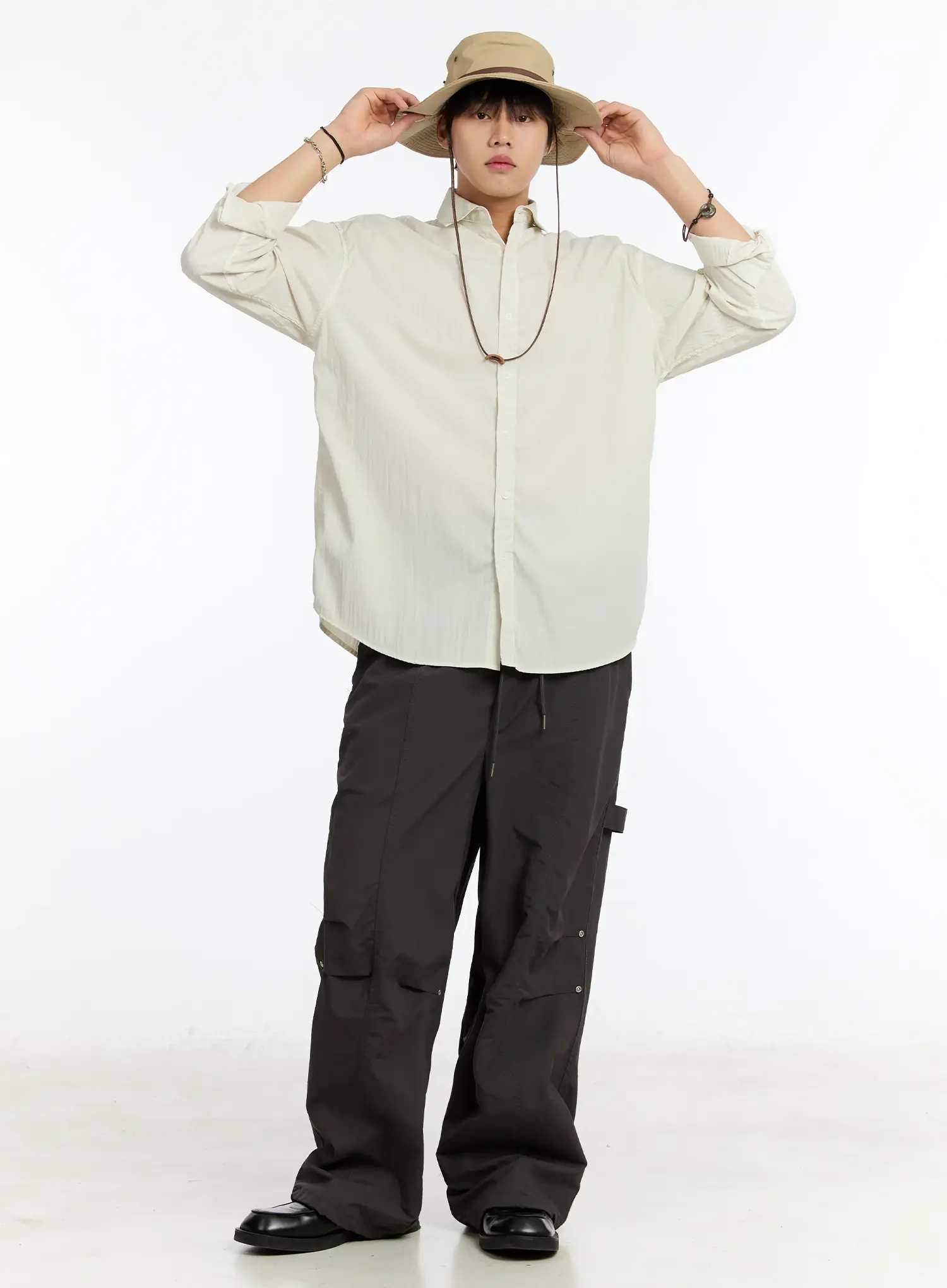 Men's Nylon Shirt IM503 - Image 7