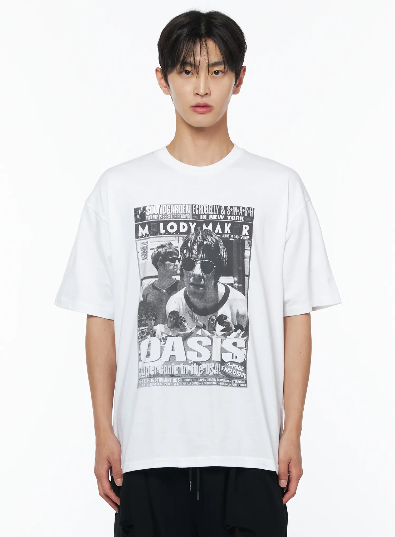Men's Oasis Graphic Tee IU510 - Image 8