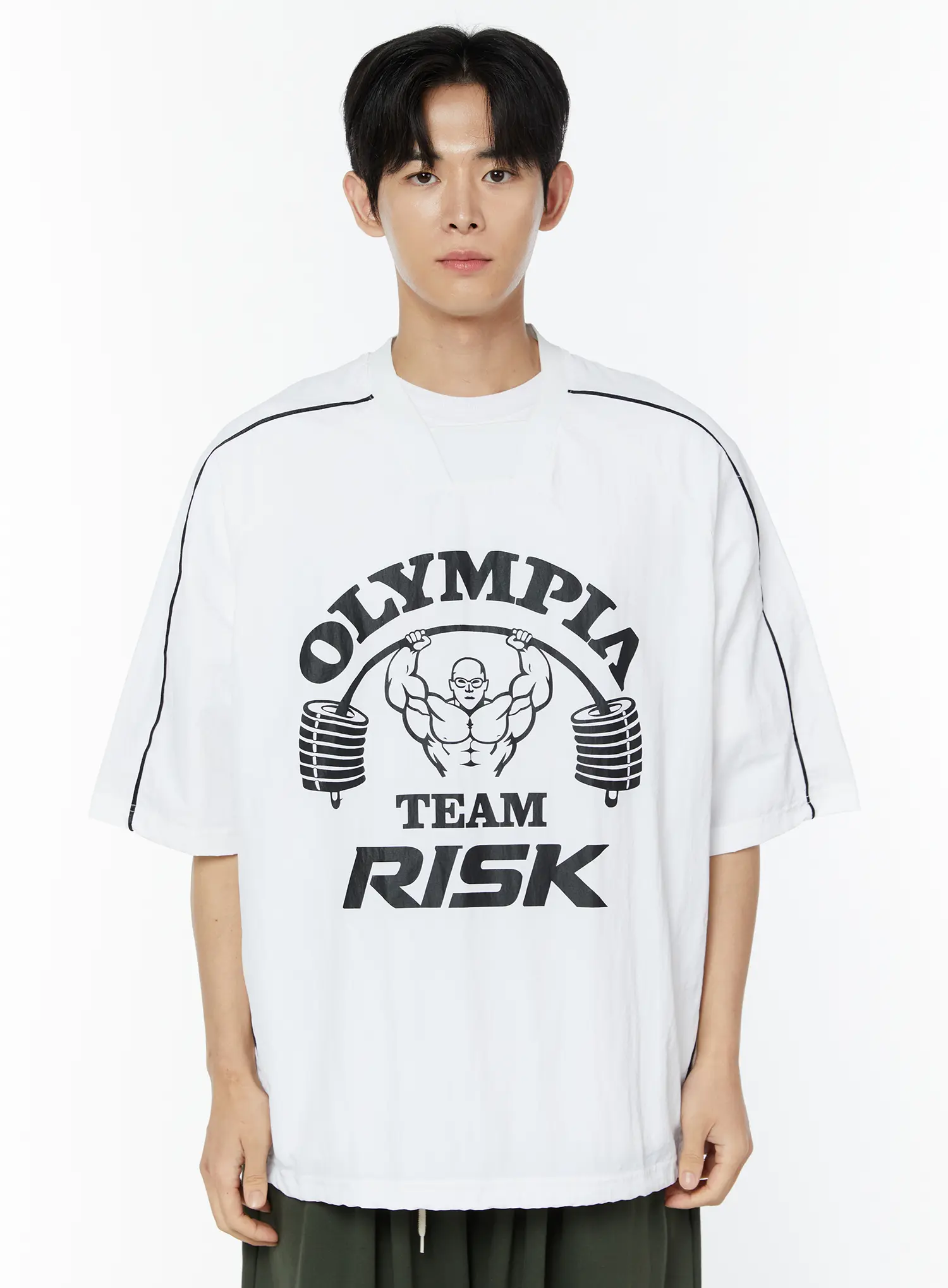 Men's Olympia Graphic Jersey T-Shirt IU504 - Image 10