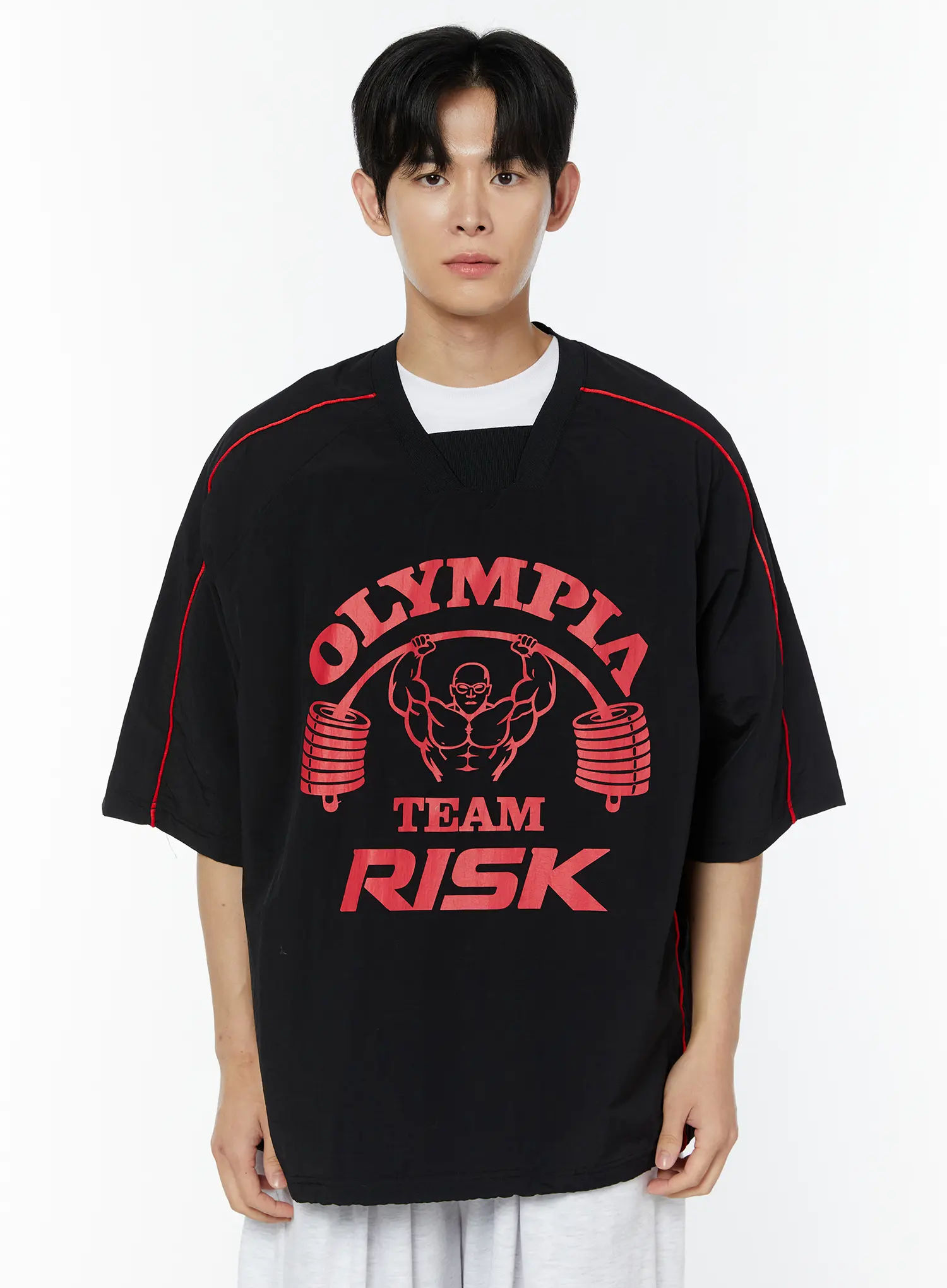 Men's Olympia Graphic Jersey T-Shirt IU504 - Image 12