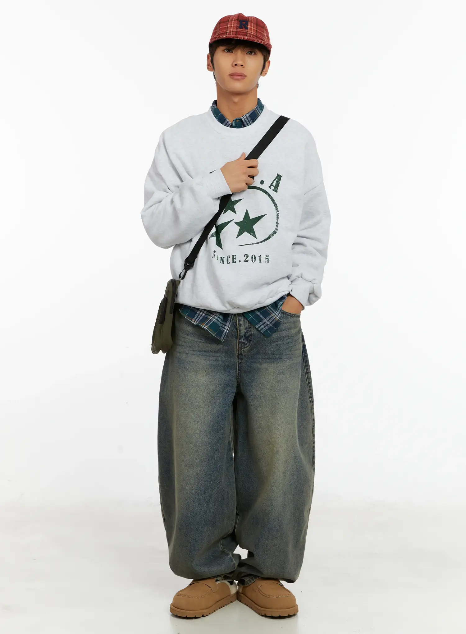 Men's Oversized Balloon Jeans ID524 - Image 2