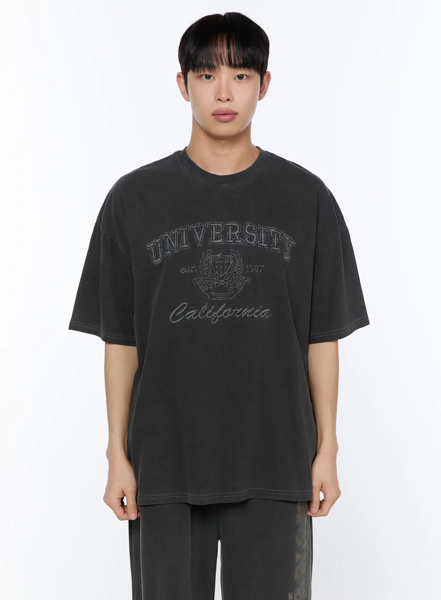 Men's Oversized Graphic Tee IA520 - Image 14