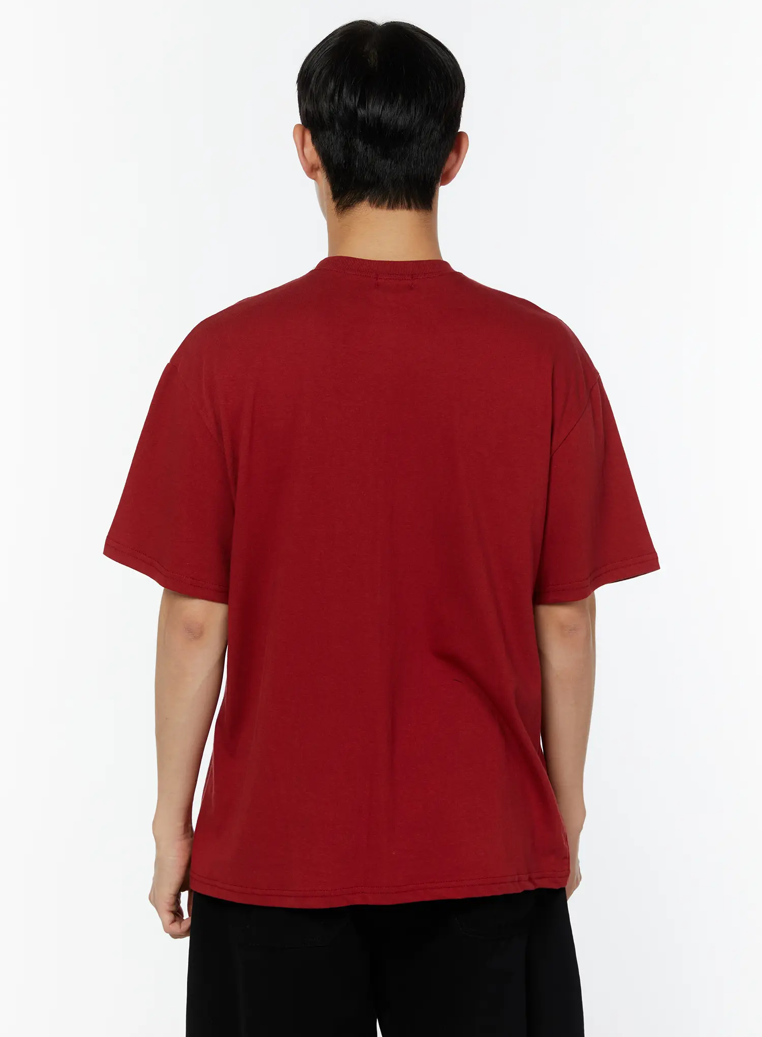 Men's Oversized Graphic Tee IU518 - Image 5