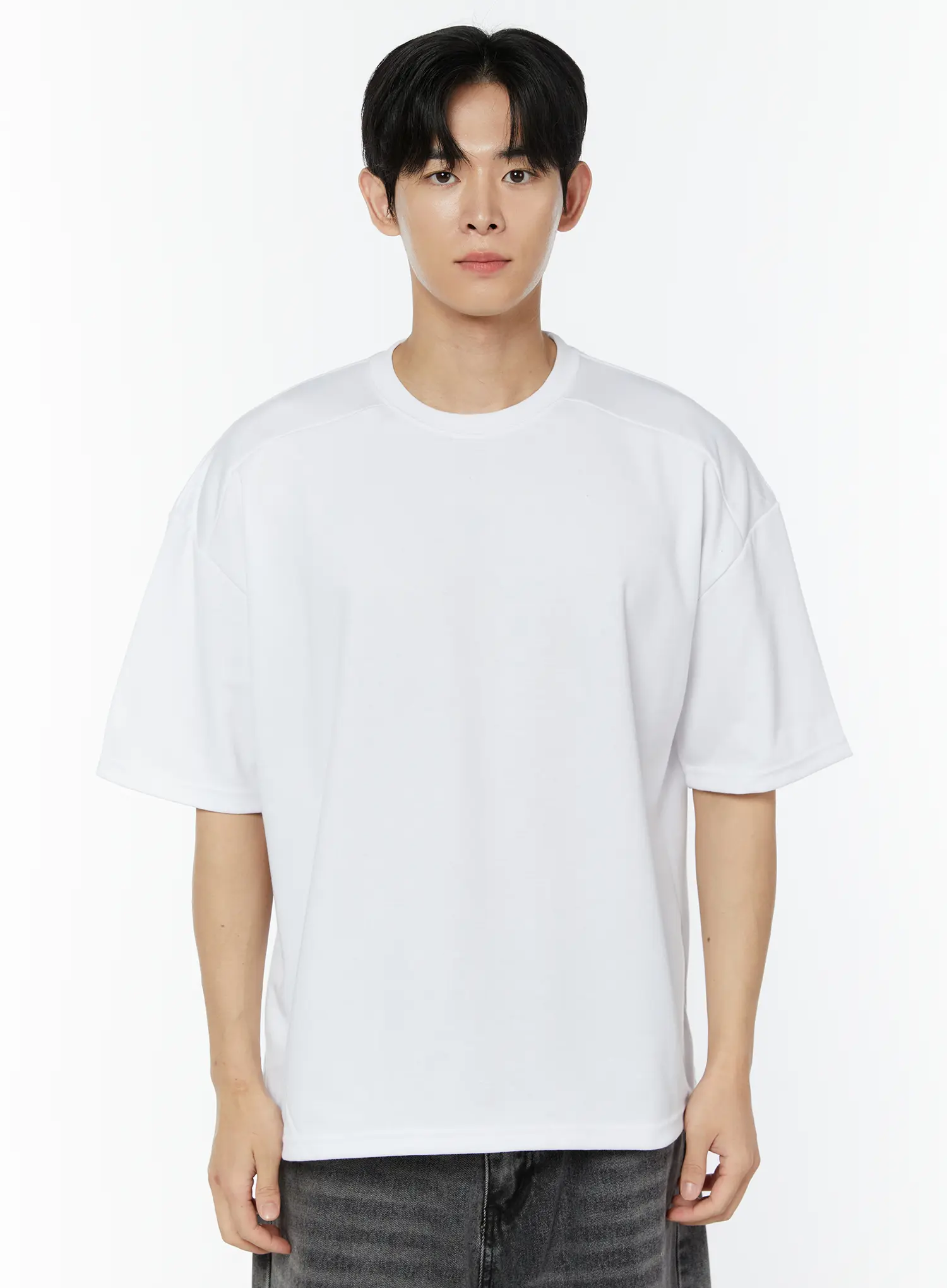 Men's Oversized Seamline T-Shirt IU504 - Image 11