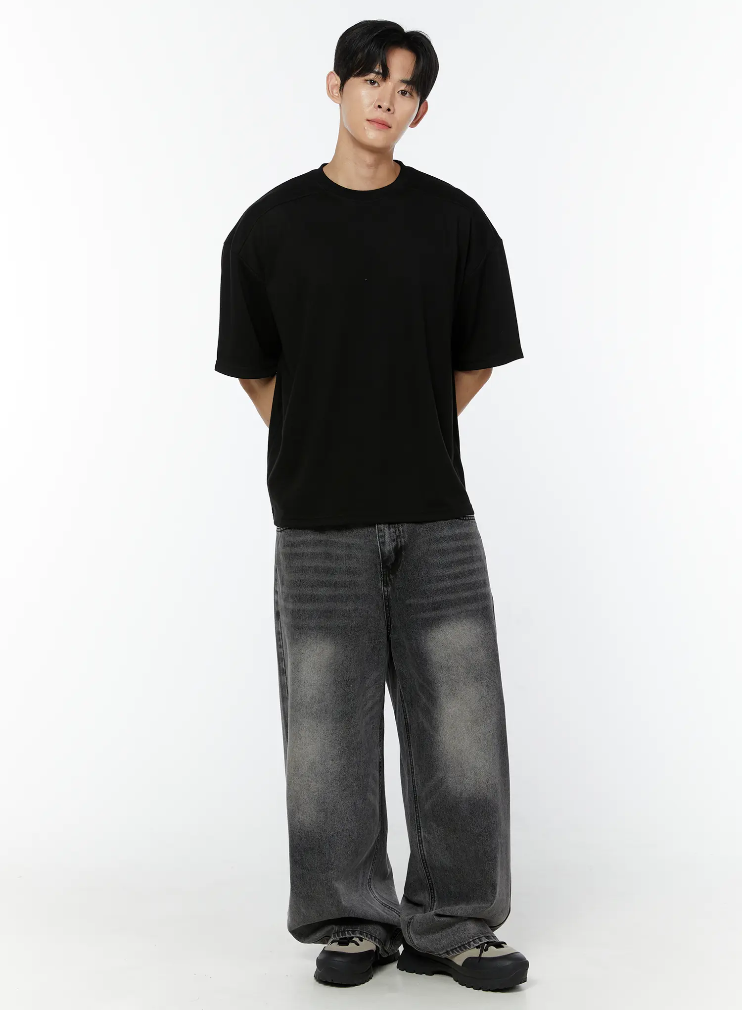 Men's Oversized Seamline T-Shirt IU504 - Image 2