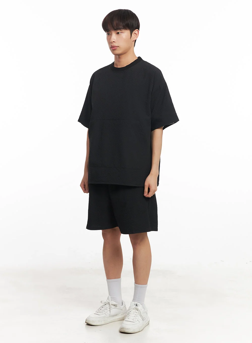 Men's Oversized T-Shirt with Pockets IA518 - Image 8