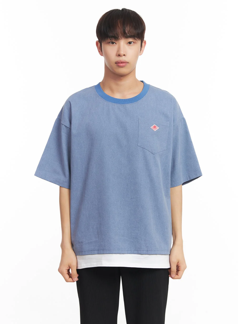 Men's Oversized Washed T-Shirt IA521 - Image 13