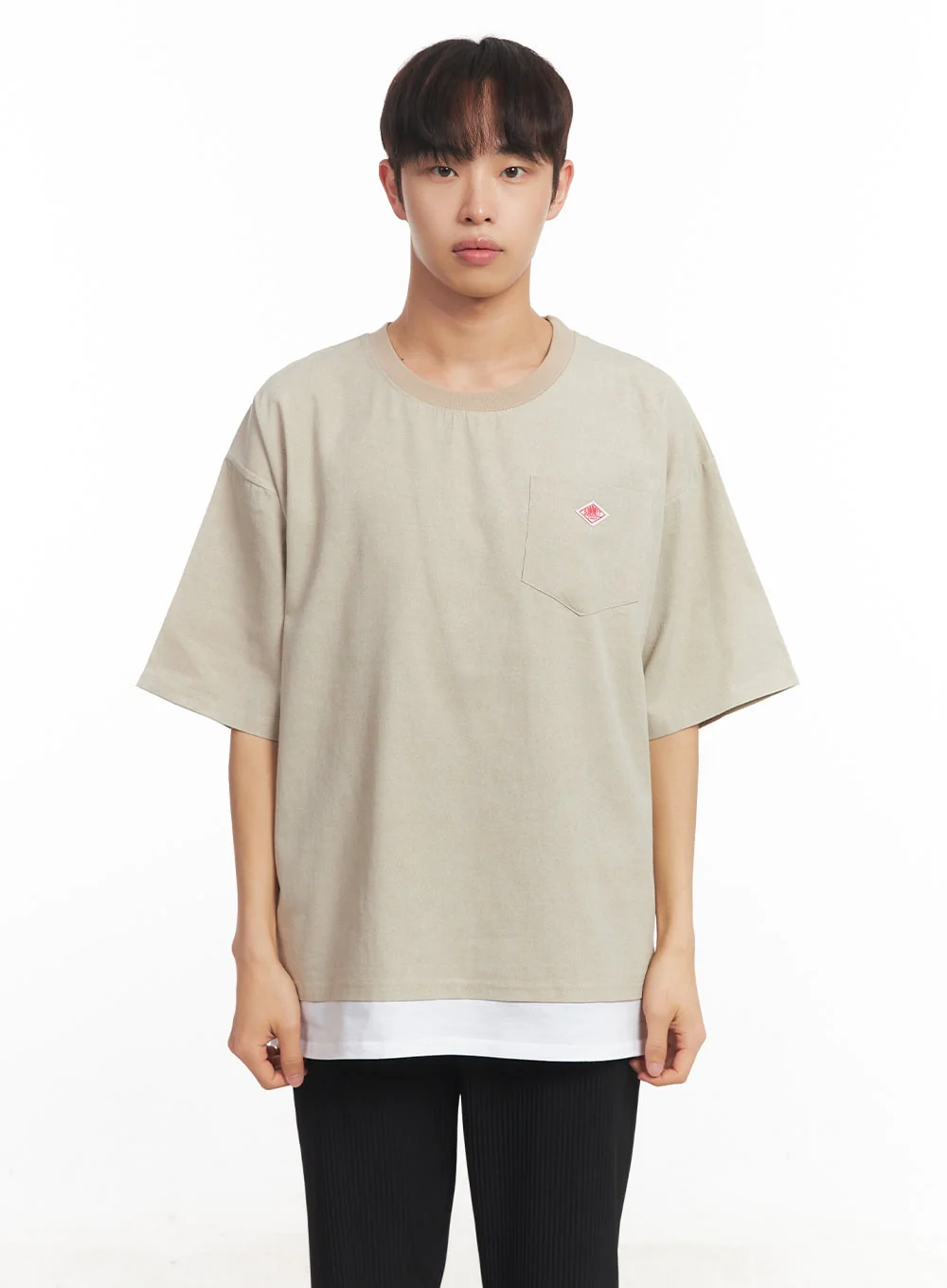 Men's Oversized Washed T-Shirt IA521 - Image 14