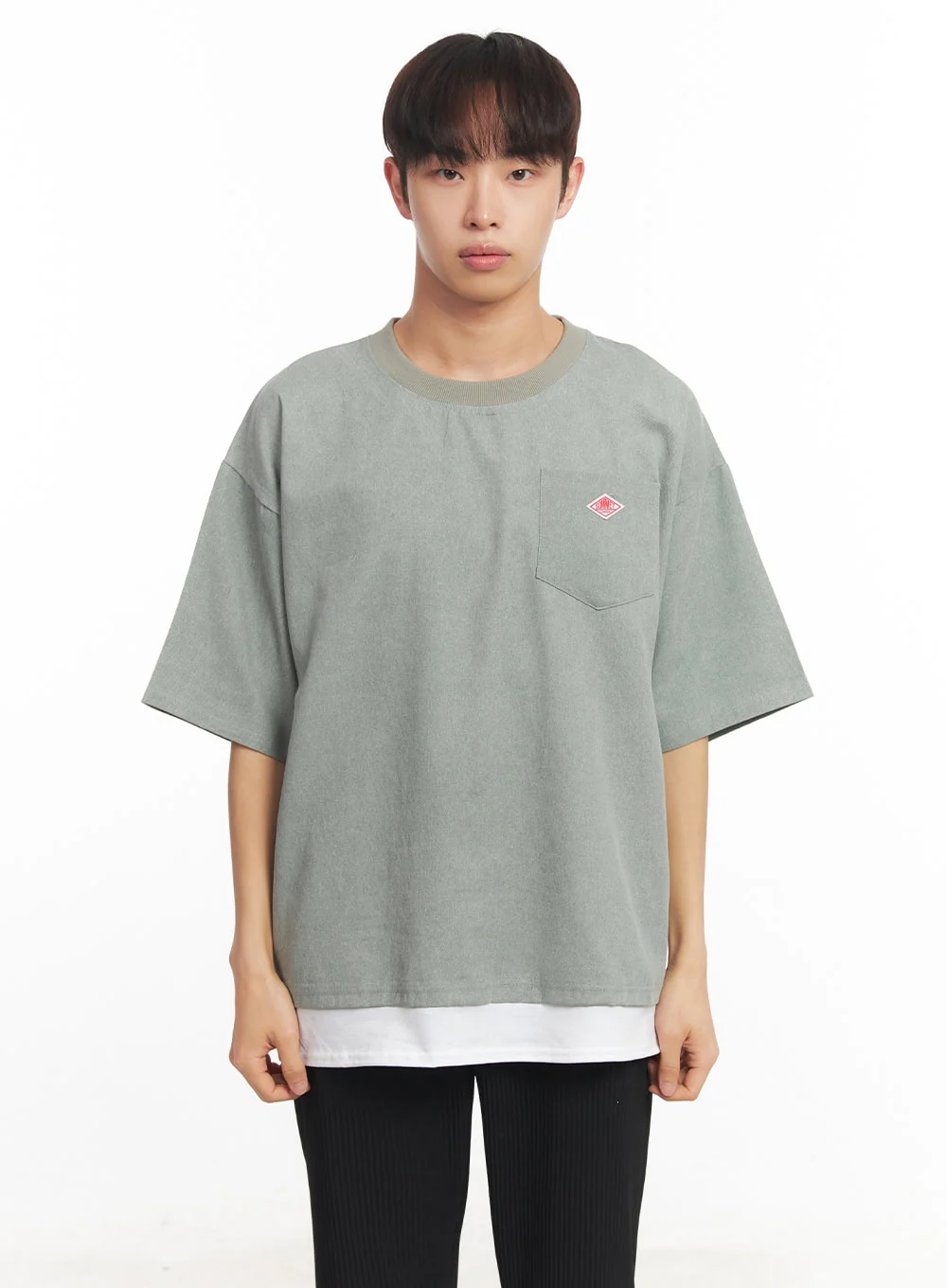 Men's Oversized Washed T-Shirt IA521 - Image 15