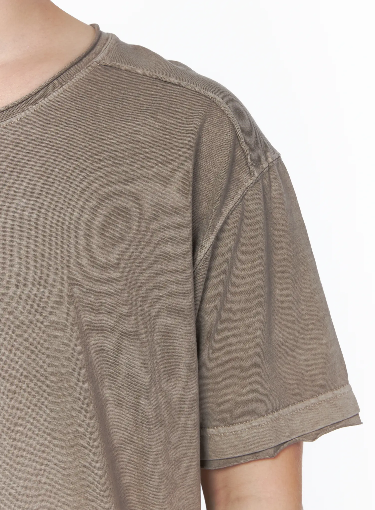 Men's Pigment Washed T-Shirt IU523 - Image 11
