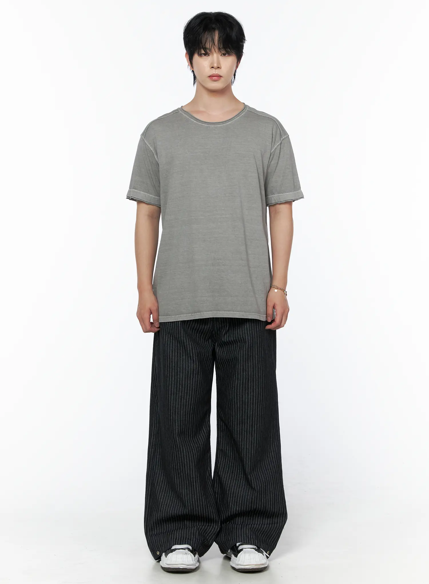Men's Pigment Washed T-Shirt IU523 - Image 3