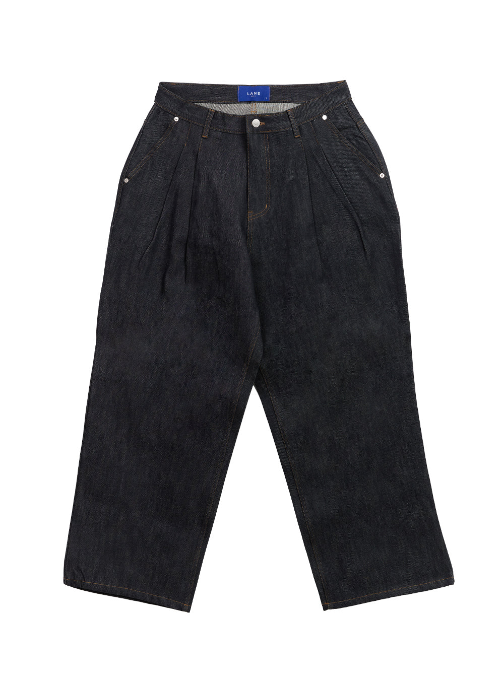 Men's Pintuck Baggy Jeans IM525 - Image 10