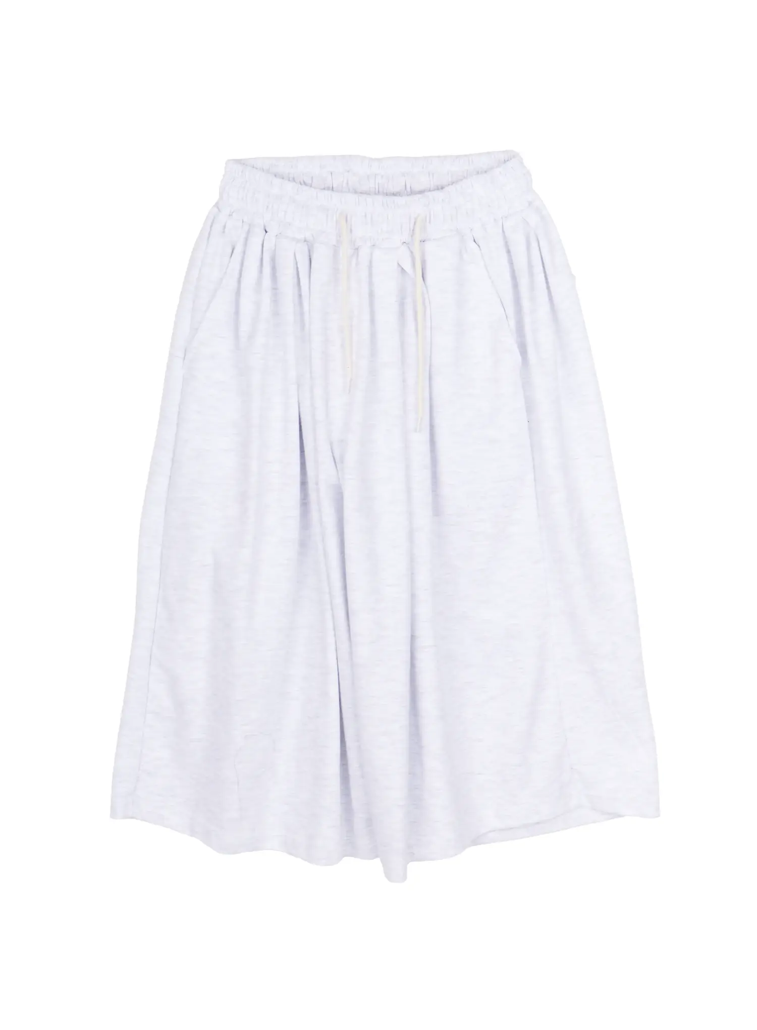 Men's Pintuck Bermuda Shorts (Light Gray) IU508 - Image 6