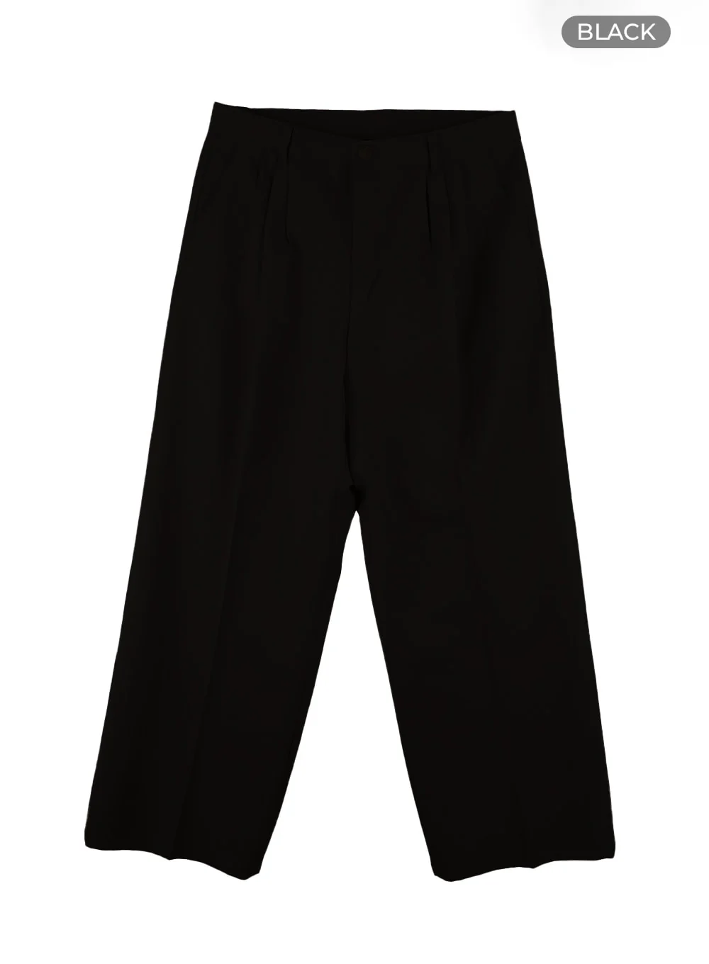Men's Pintuck Wide Fit Tailored Pants IA402 - Image 9