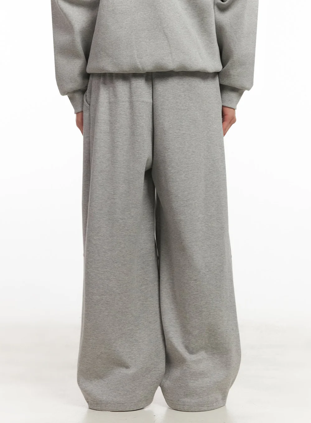 Men's Pintuck Wide-Leg Sweatpants IA510 - Image 10