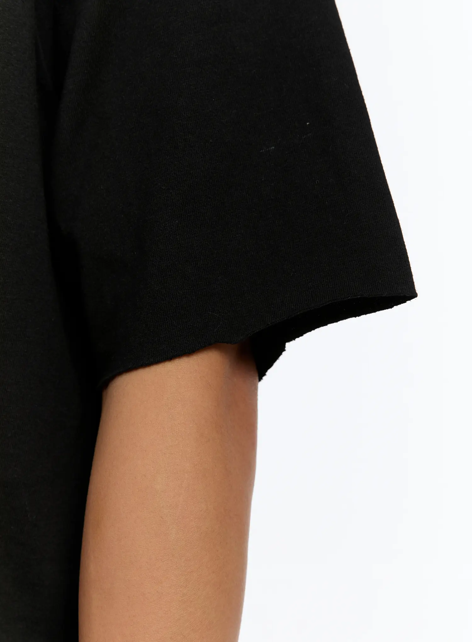 Men's Raw Edge Cut-Off T-Shirt IM530 - Image 13