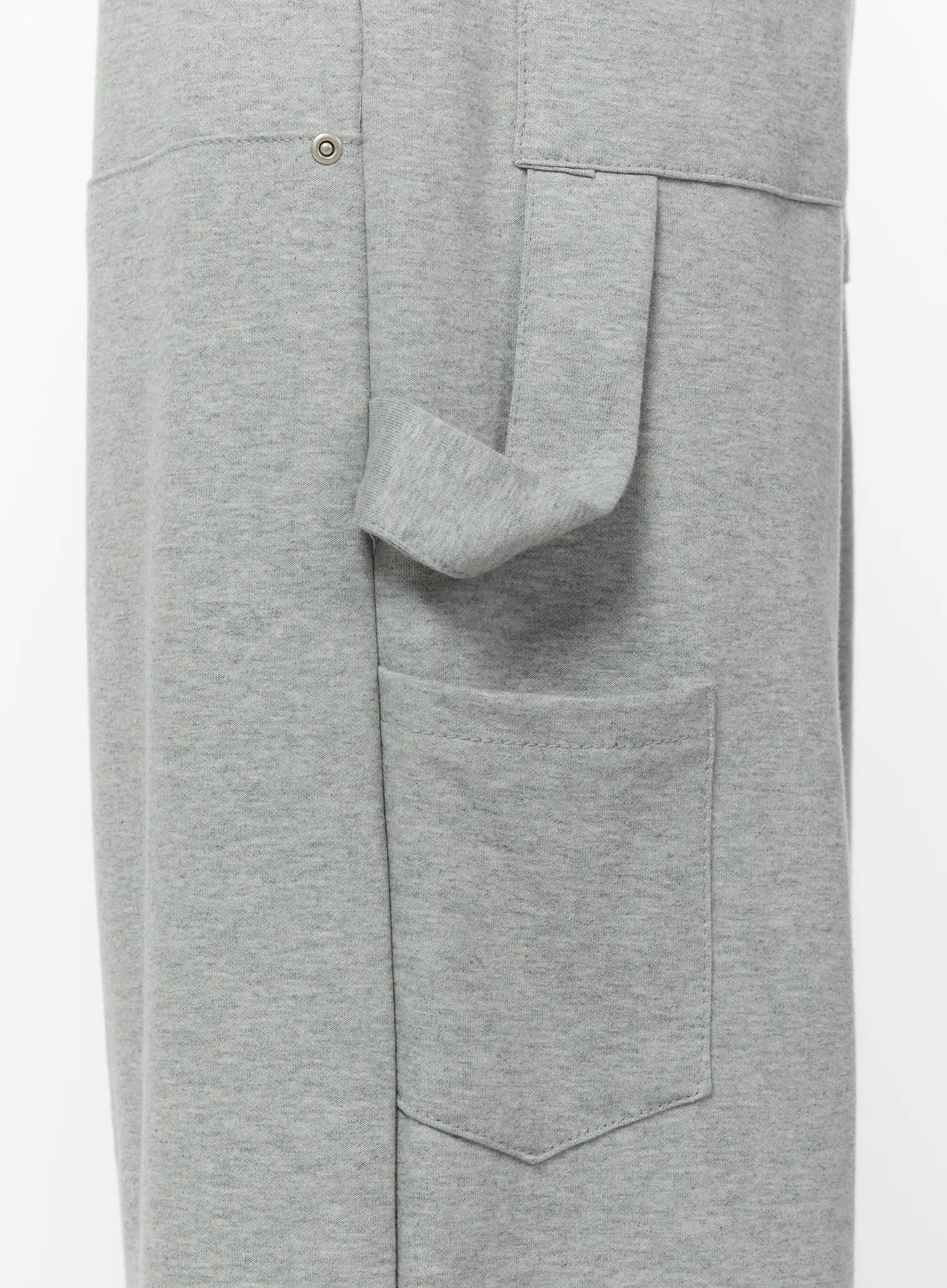 Men's Relaxed Fit Cargo Sweatpants (Gray) IU508 - Image 5