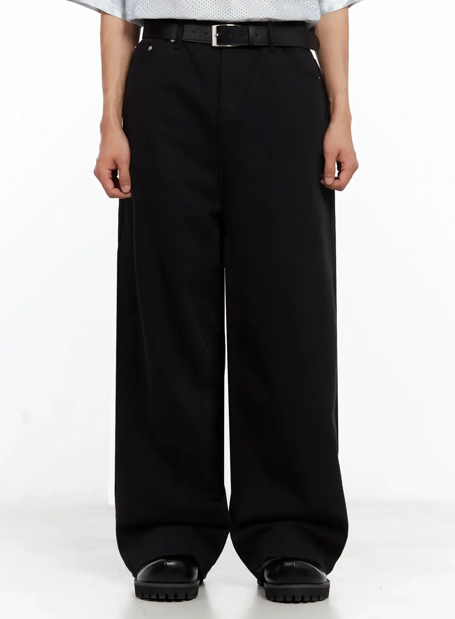 Men's Relaxed-Fit Cotton Pants IL516