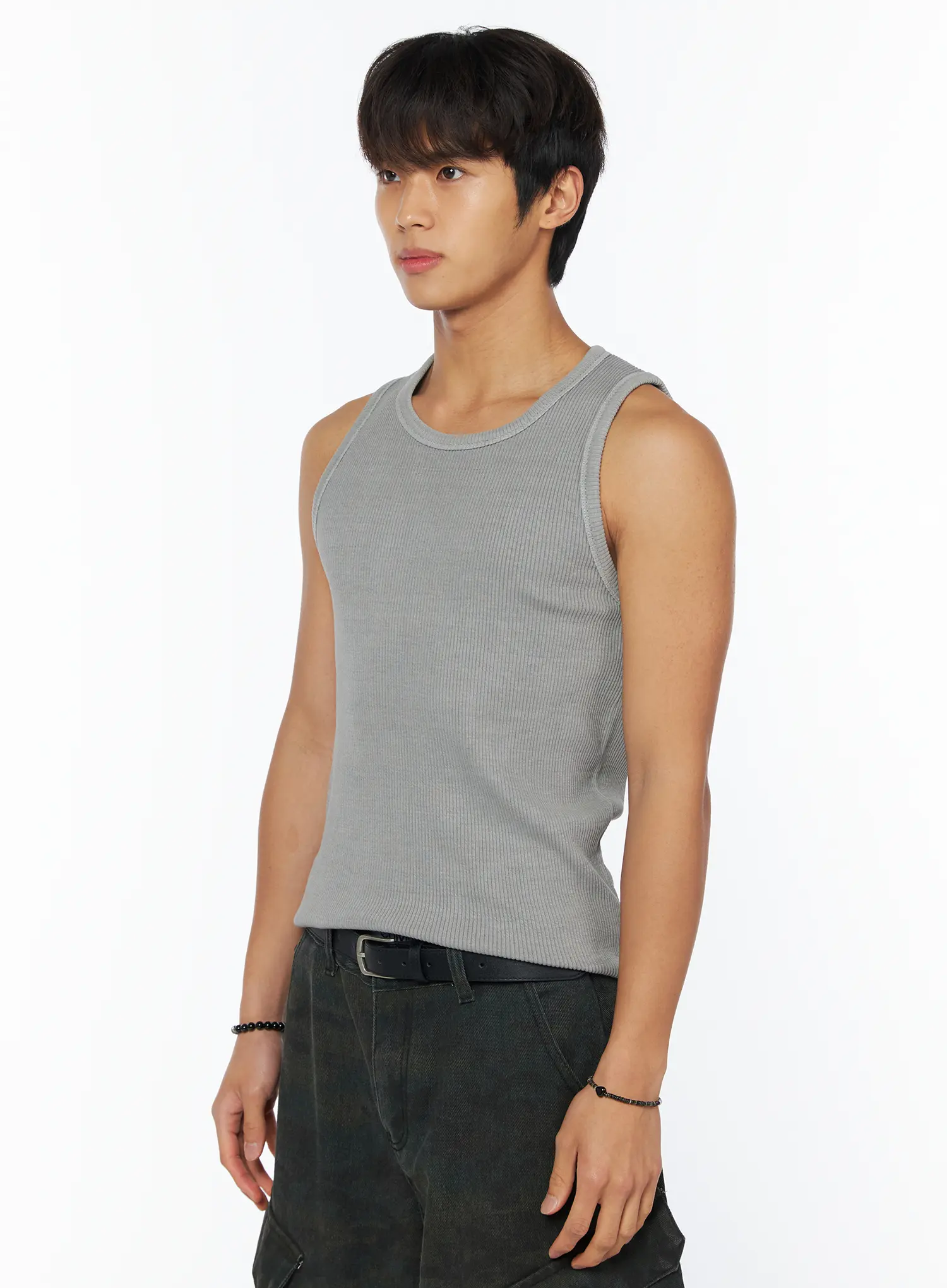 Men's Ribbed Sleeveless Shirt IU503 - Image 4