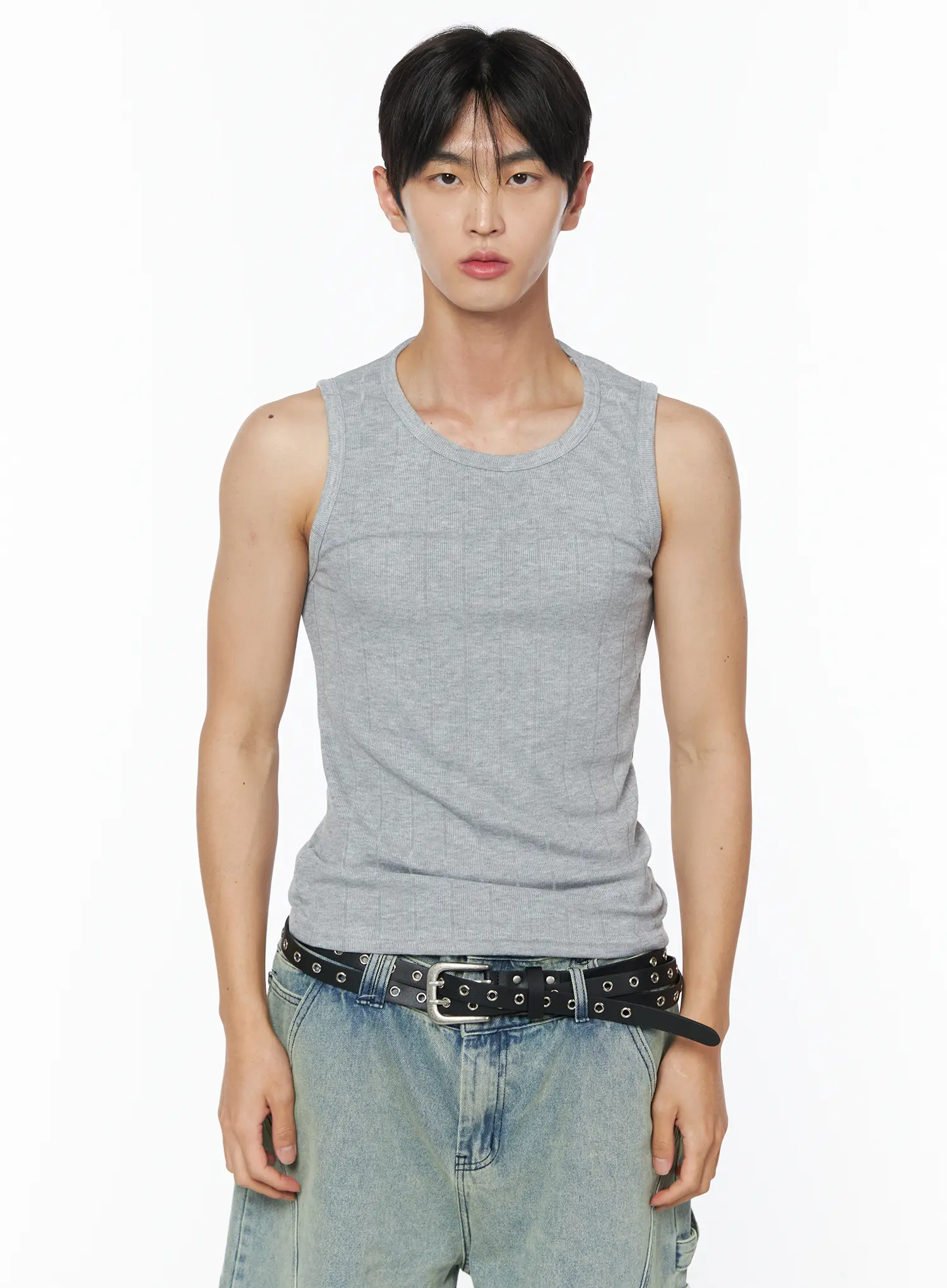 Men's Ribbed Tank IU510 - Image 15