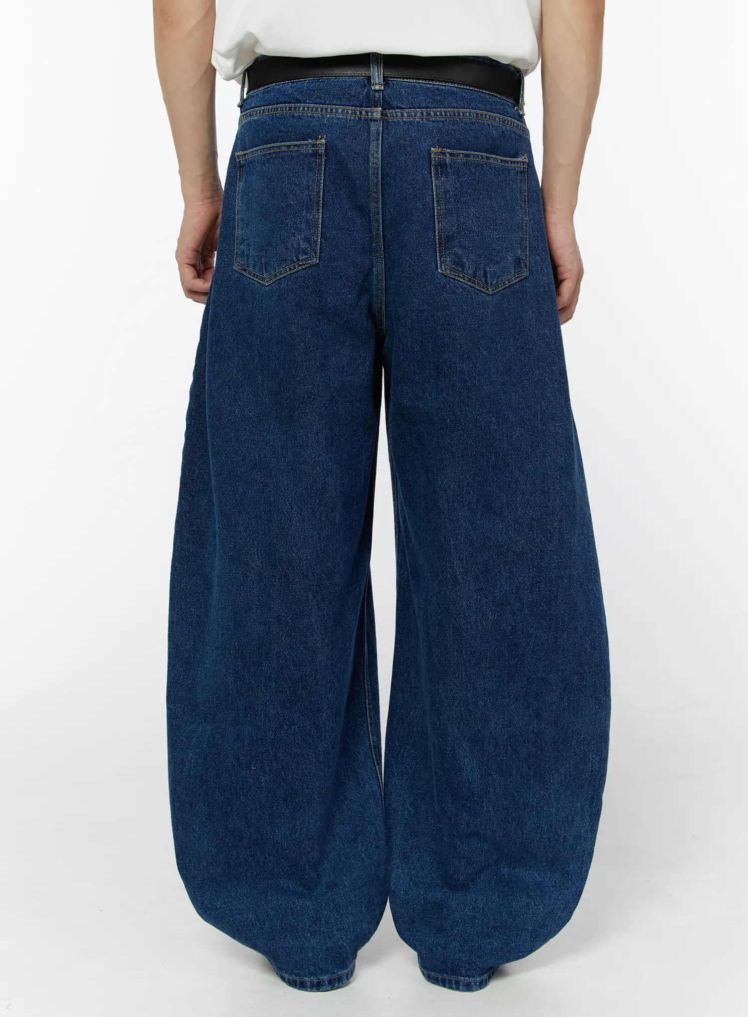 Men's Rohan Curved Fit Wide-Leg Jeans IU504 - Image 6
