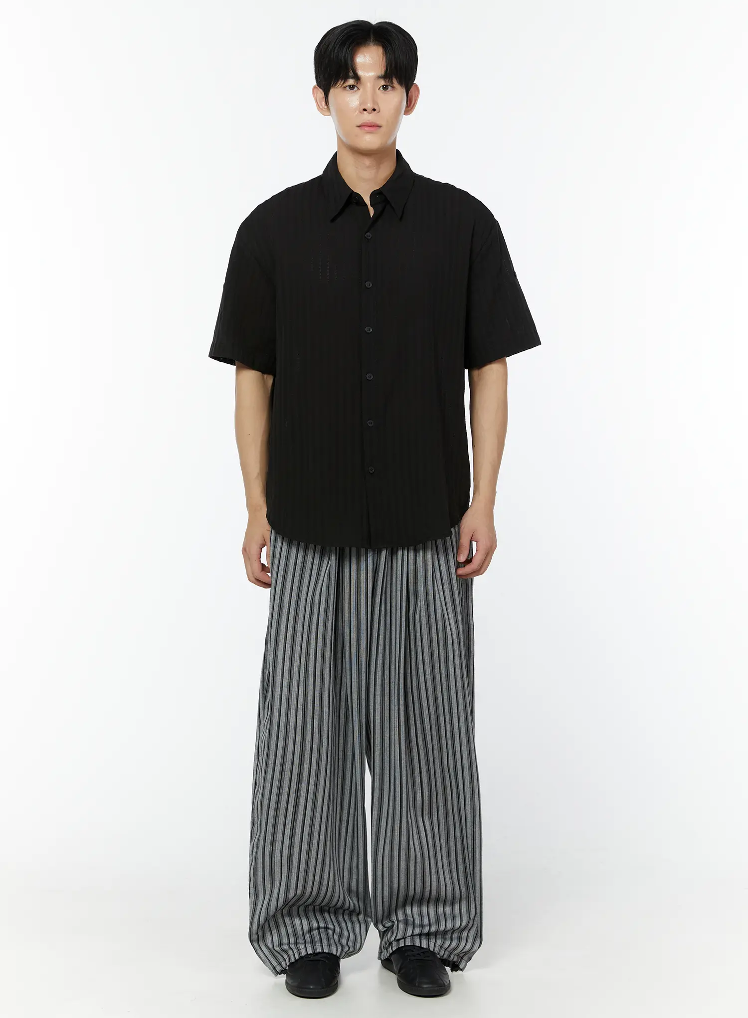 Men's Roll Up Sleeve Shirt IU504 - Image 3