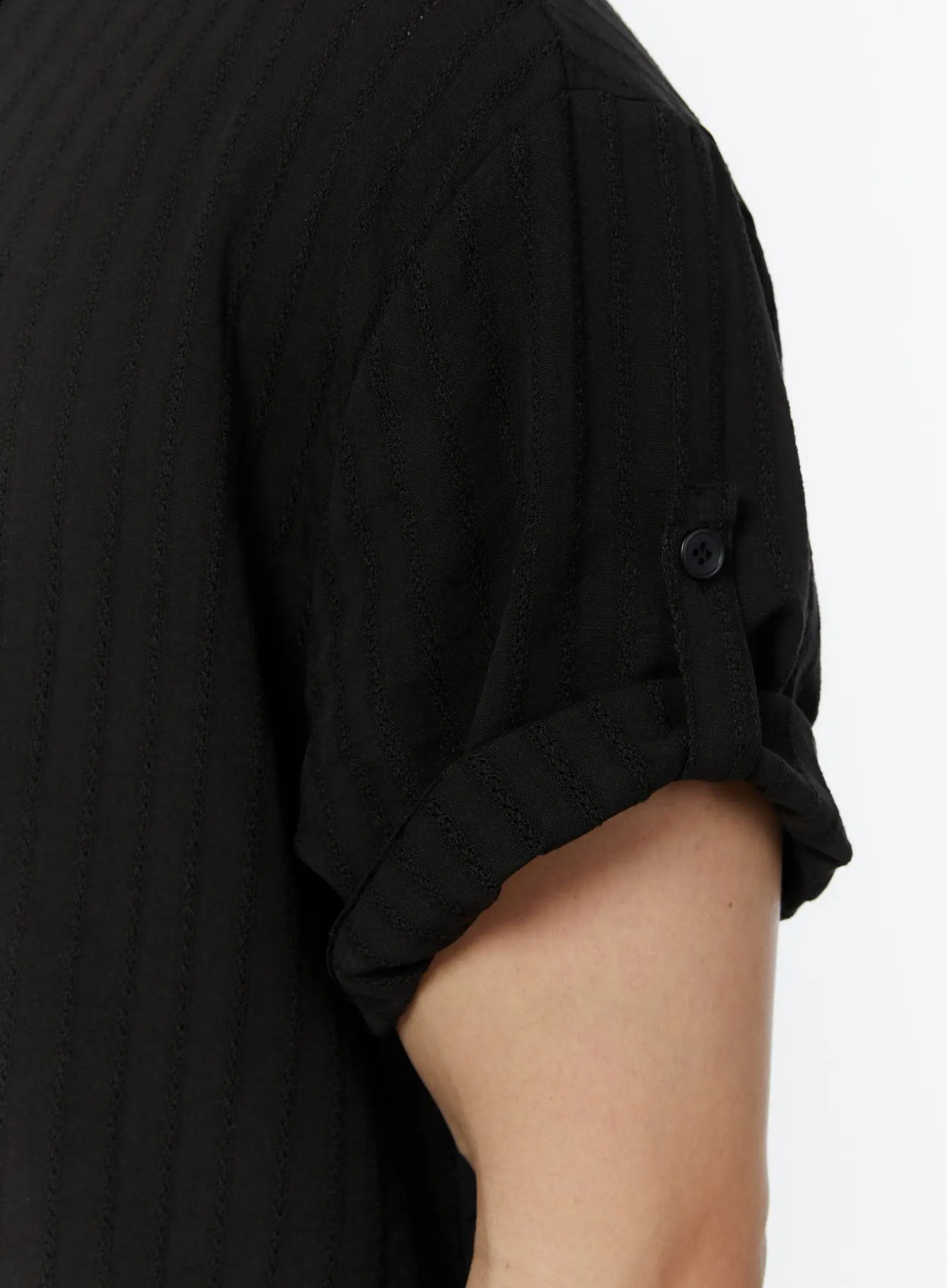 Men's Roll Up Sleeve Shirt IU504 - Image 9
