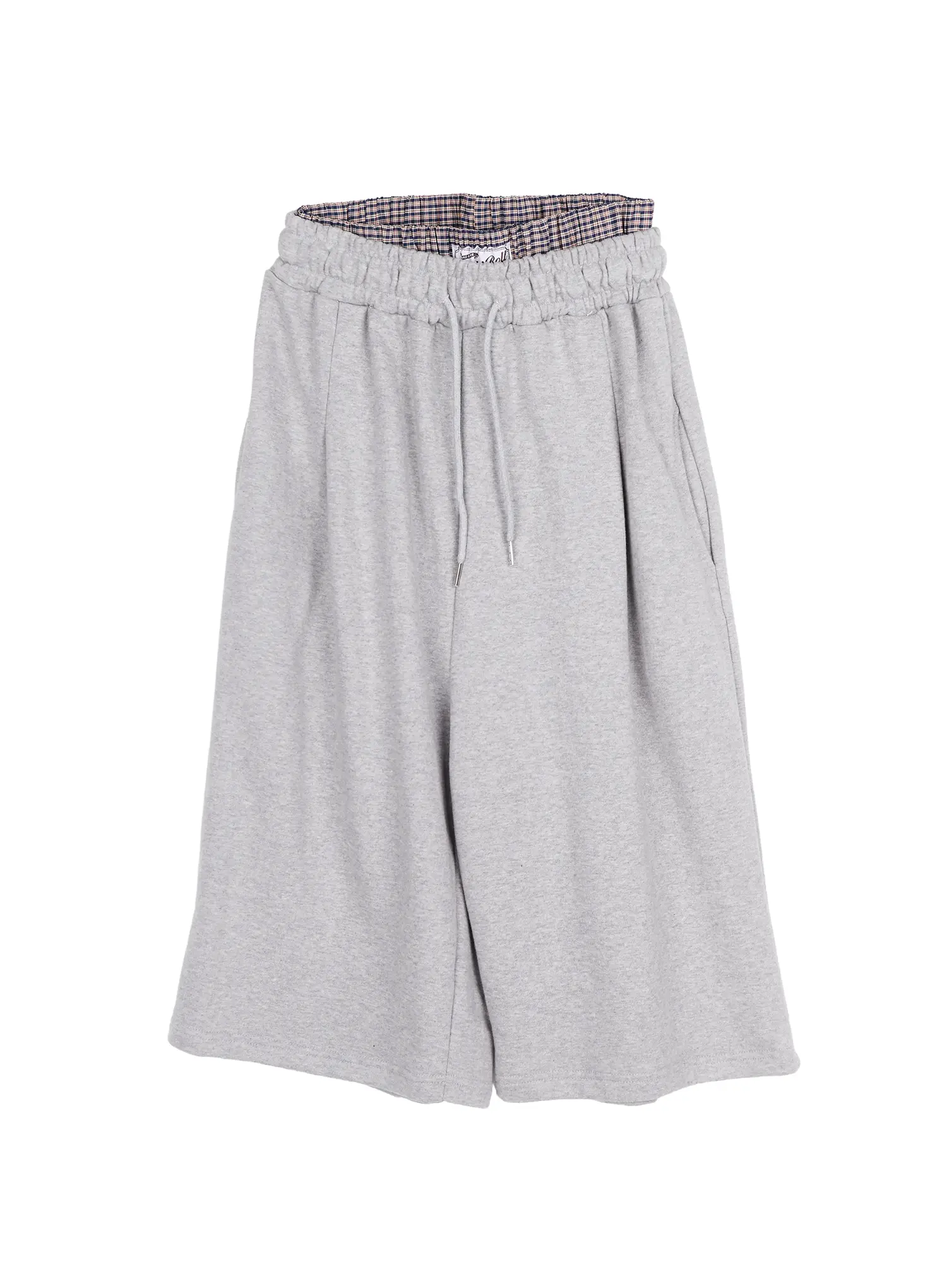 Men's Sagging Bermuda Sweat Shorts (Gray) IU510 - Image 10