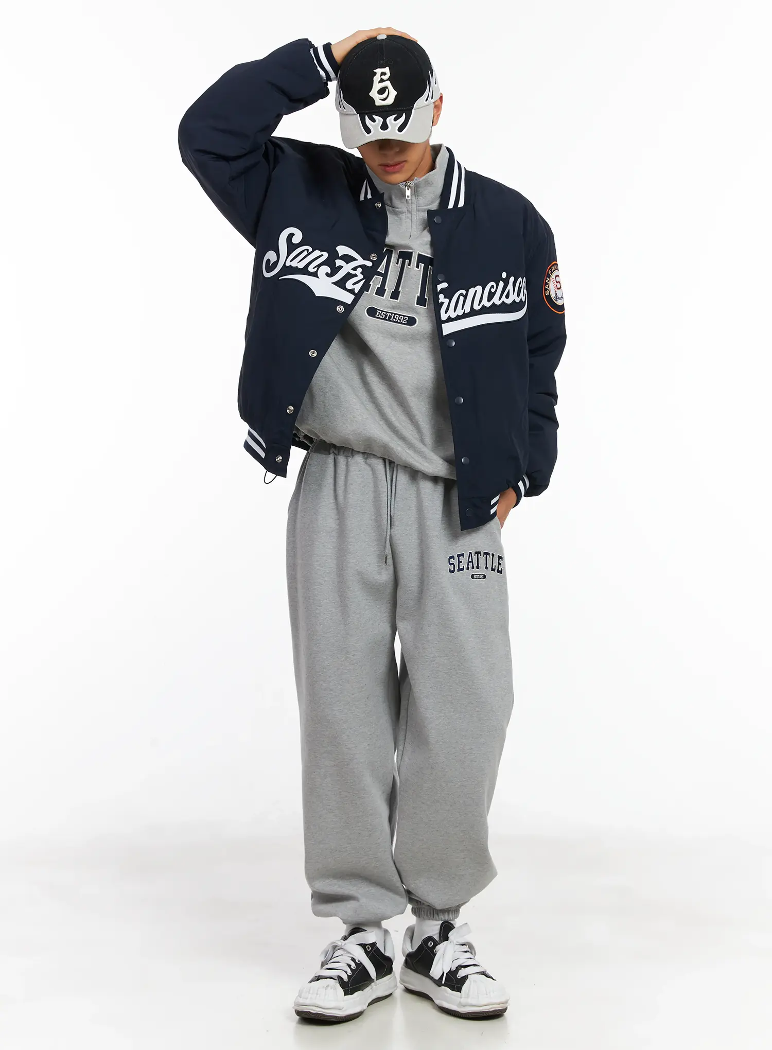 Men's Seattle Cuffed Sweatpants ID511 - Image 10