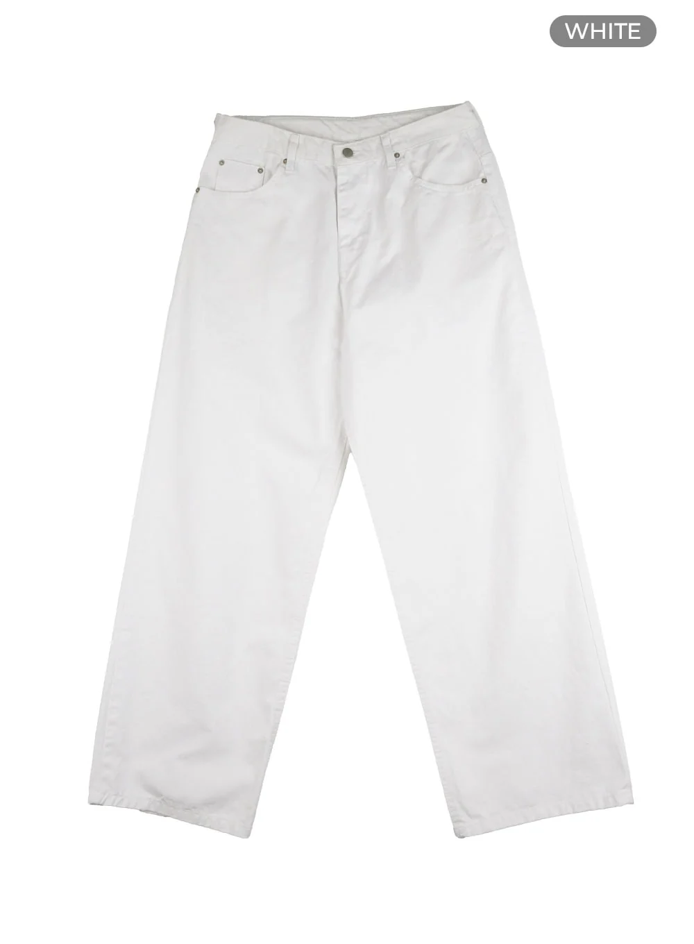 Men's Solid Cotton Baggy Pants IL404 - Image 9