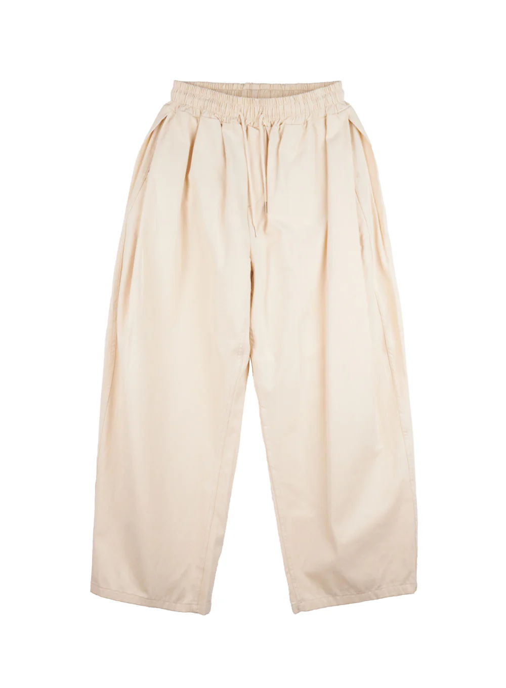 Men's Solid Pintuck Wide-Leg Trousers IN411 - Image 10