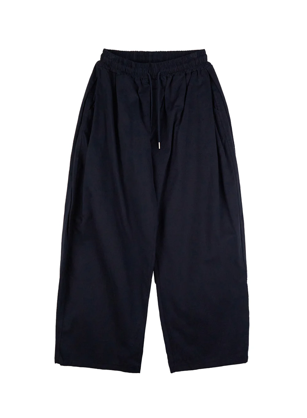 Men's Solid Pintuck Wide-Leg Trousers IN411 - Image 11