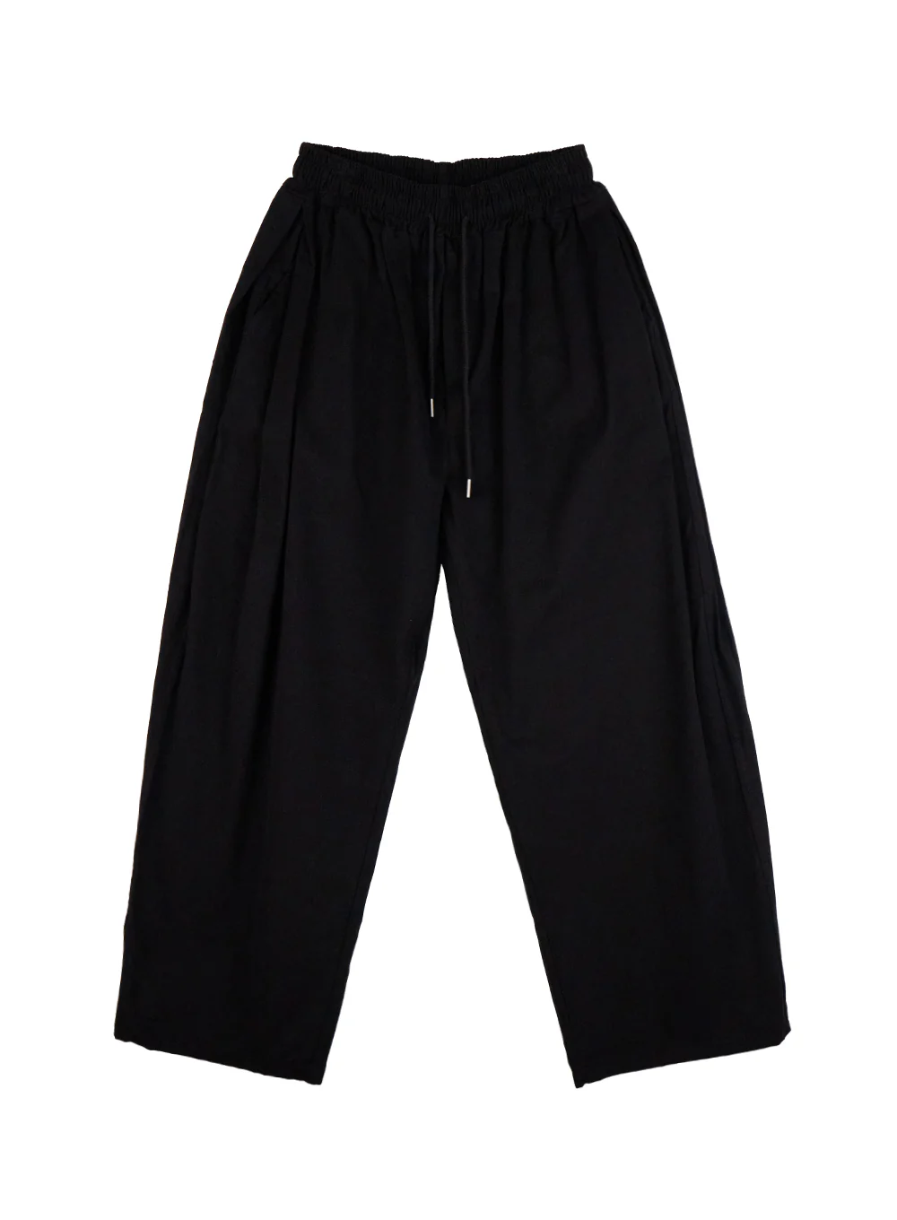 Men's Solid Pintuck Wide-Leg Trousers IN411 - Image 12
