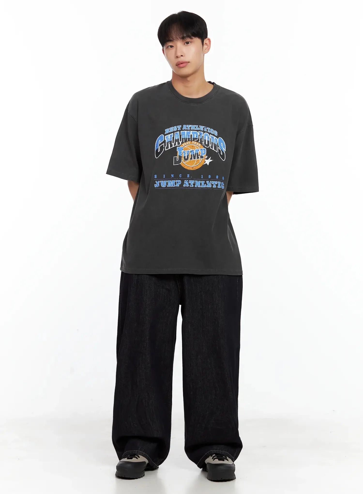 Men's Sporty Graphic T-Shirt IL516 - Image 7