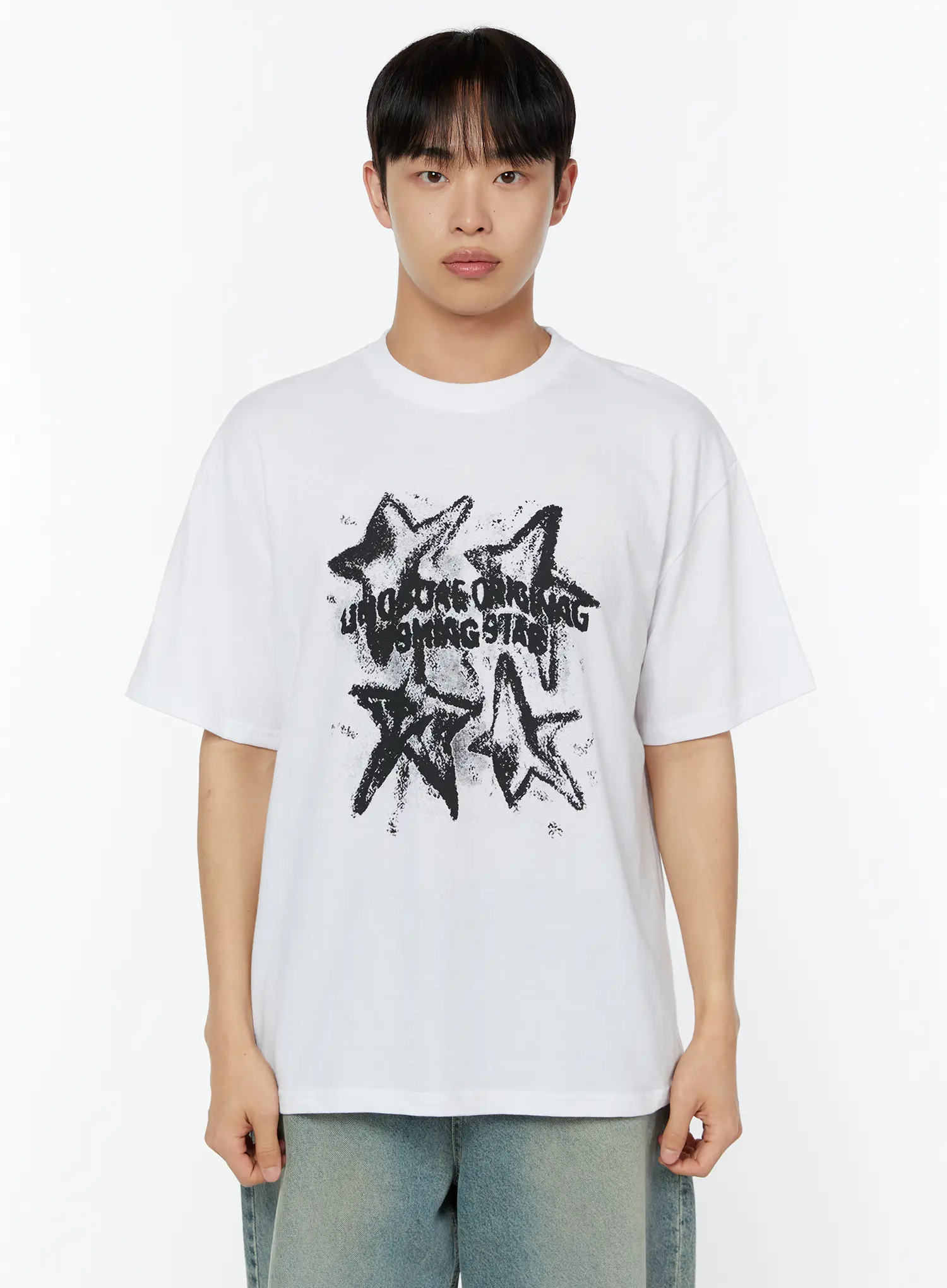 Men's Star Graphic Tee IU516 - Image 8