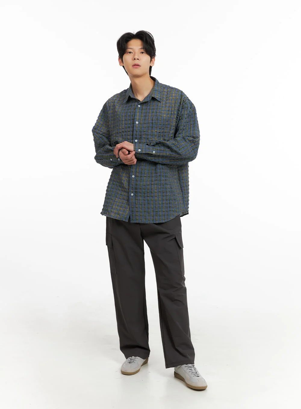 Men's Stretchy Cargo Pants IA402 - Image 3