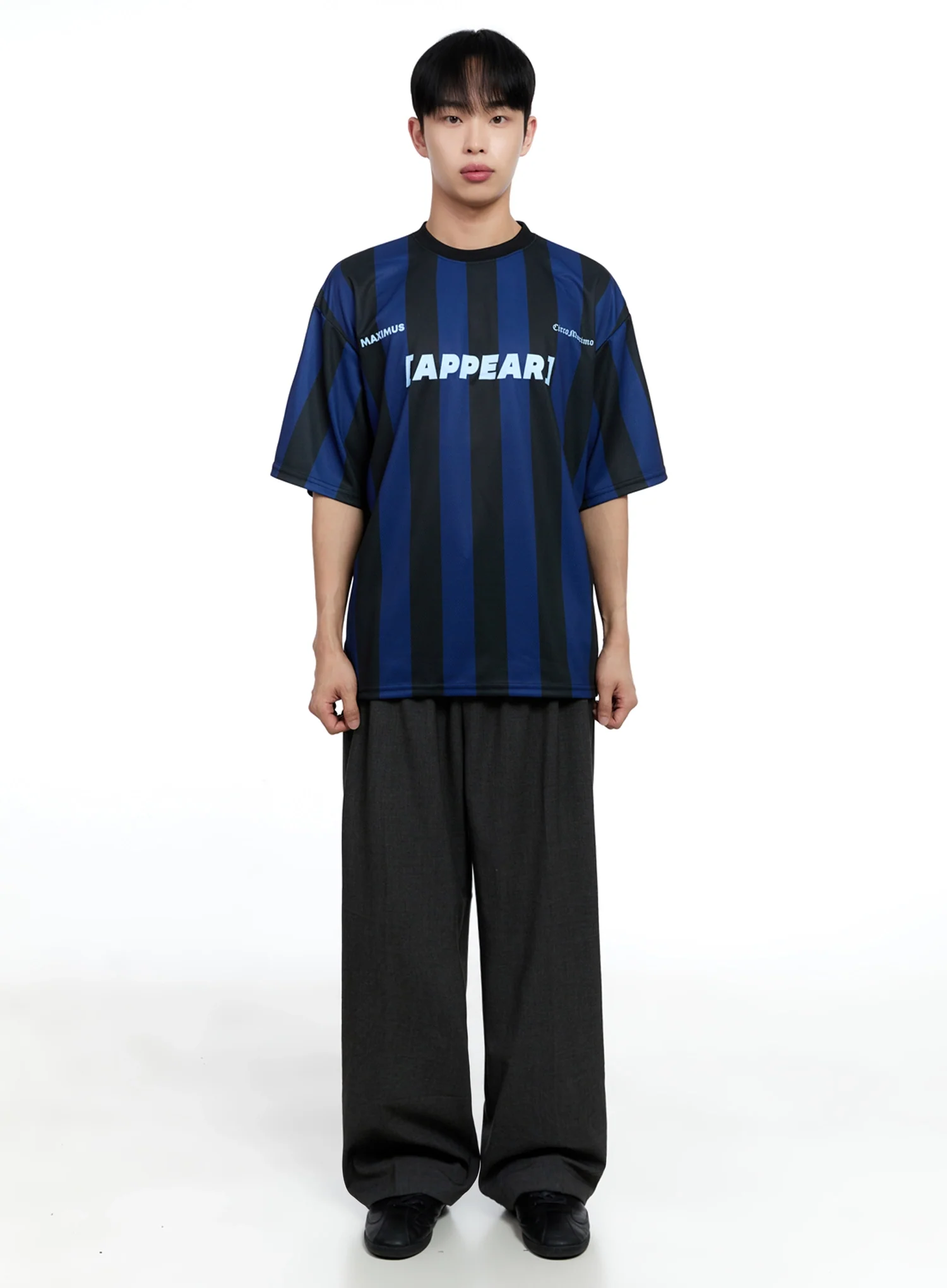 Men's Stripe Jersey Tee IG520 - Image 5