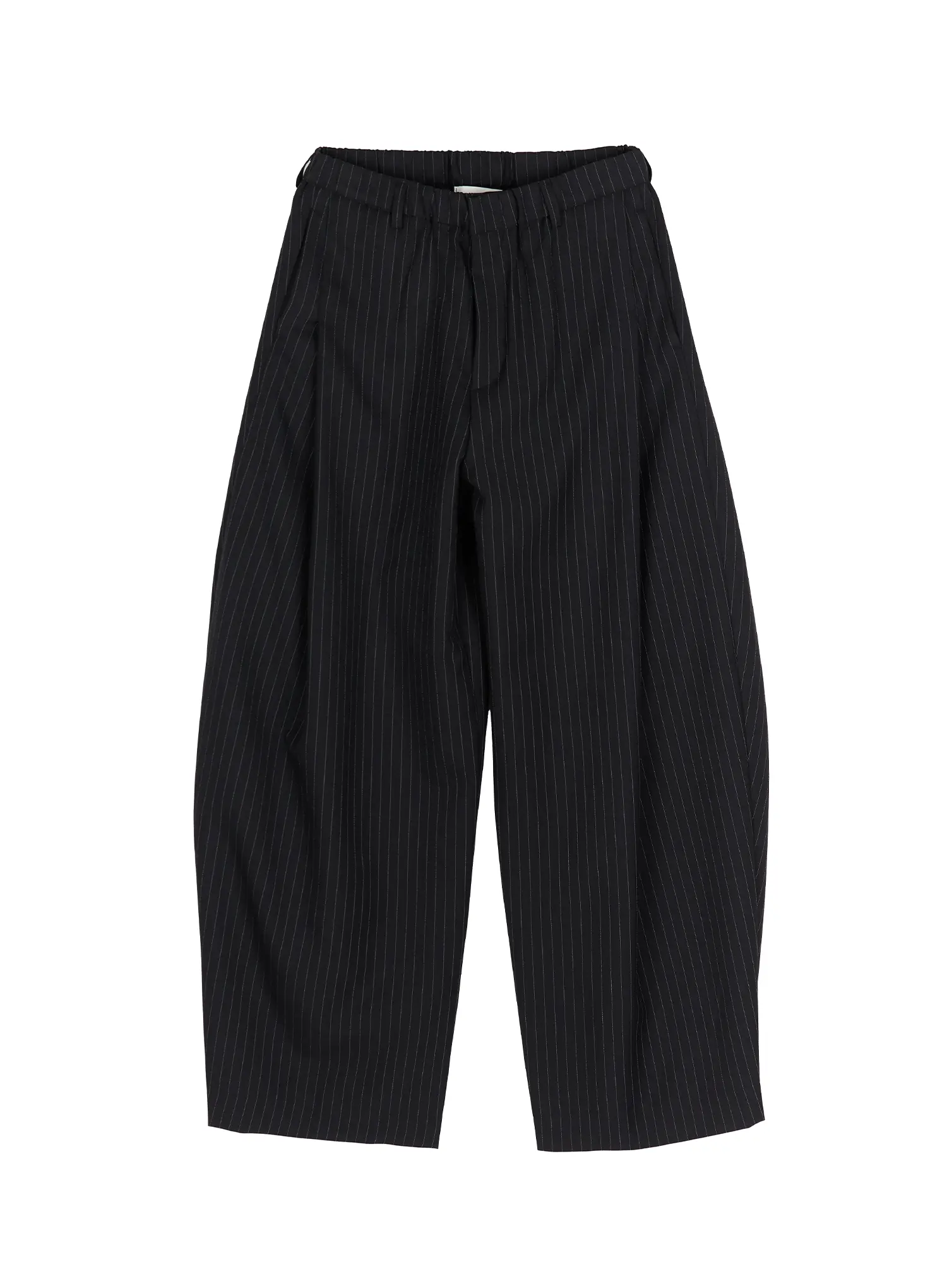 Men's Striped Pintuck Wide Pants IU523 - Image 9