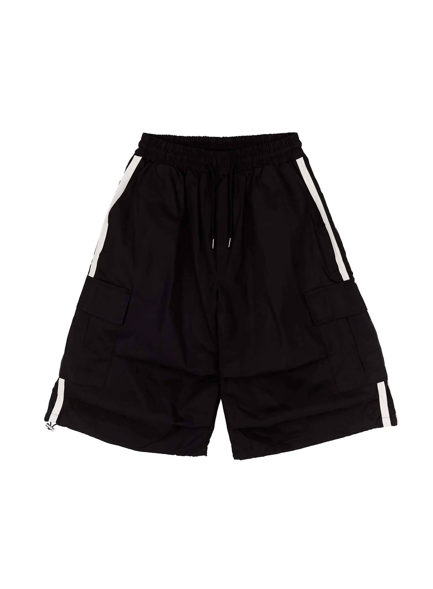 Men's Striped Pocket Track Shorts IA507 - Image 15