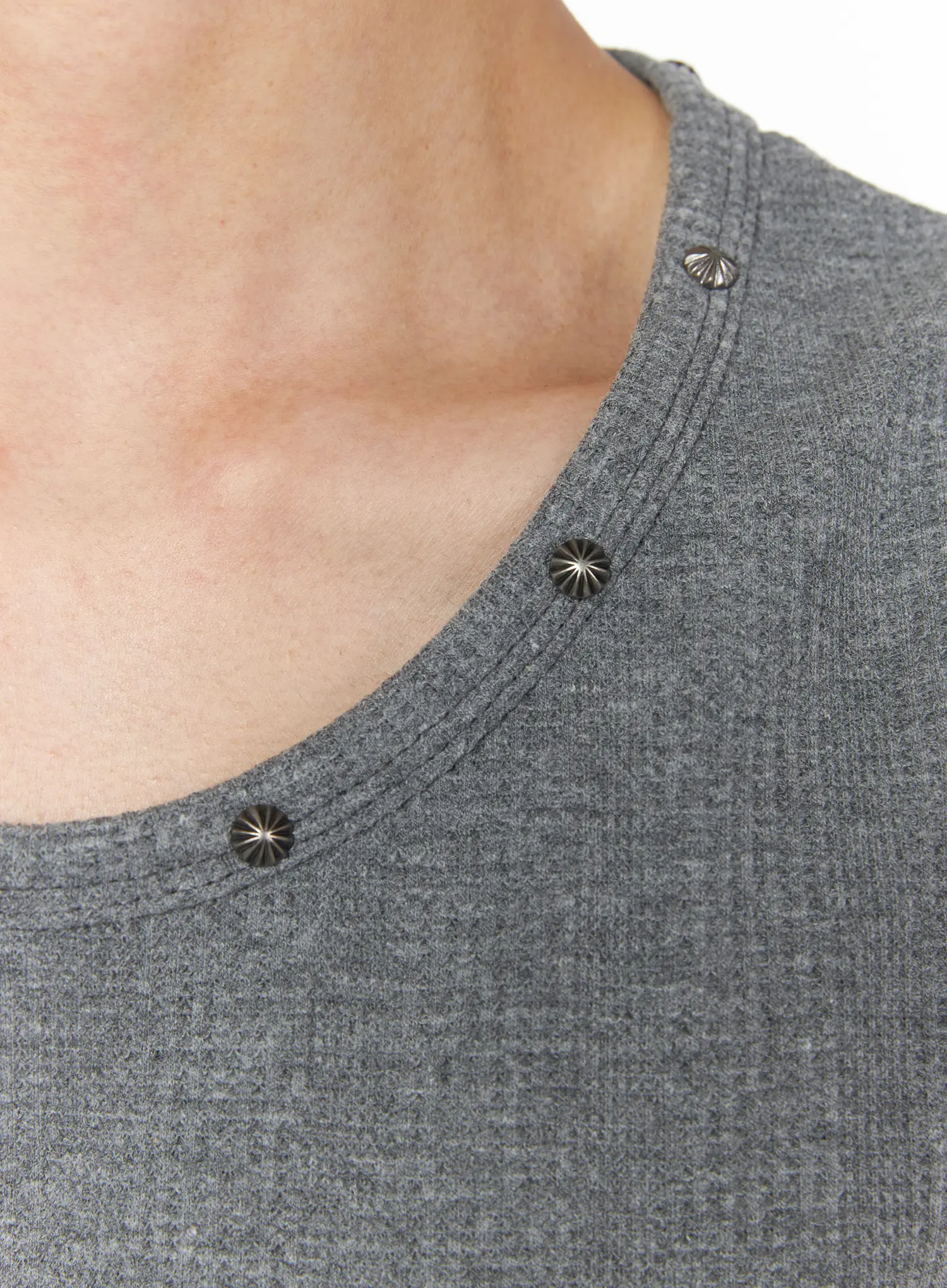 Men's Stud Detail Tank IU510 - Image 10