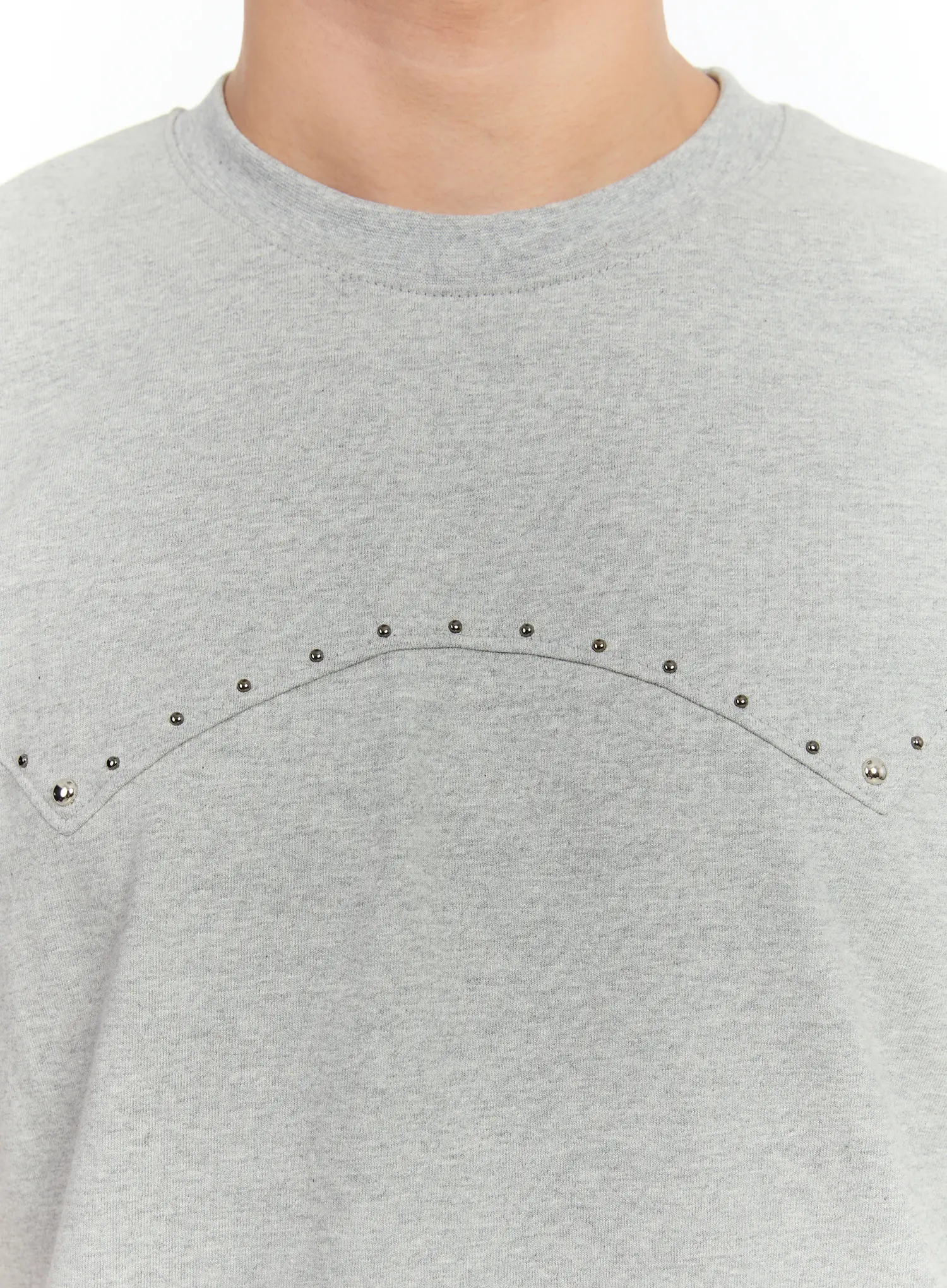 Men's Studded Short Sleeve Tee IA507 - Image 10