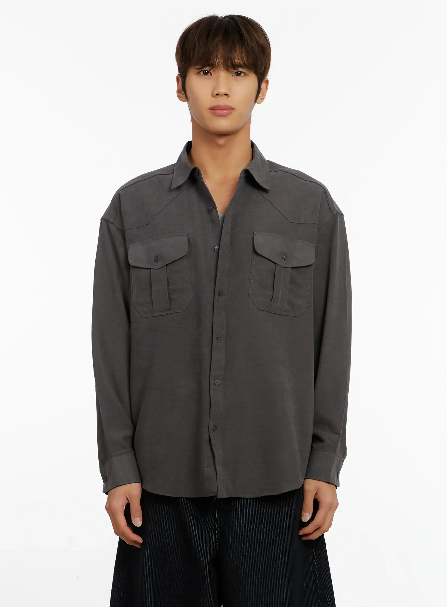 Men's Suede Shirt ID524 - Image 10