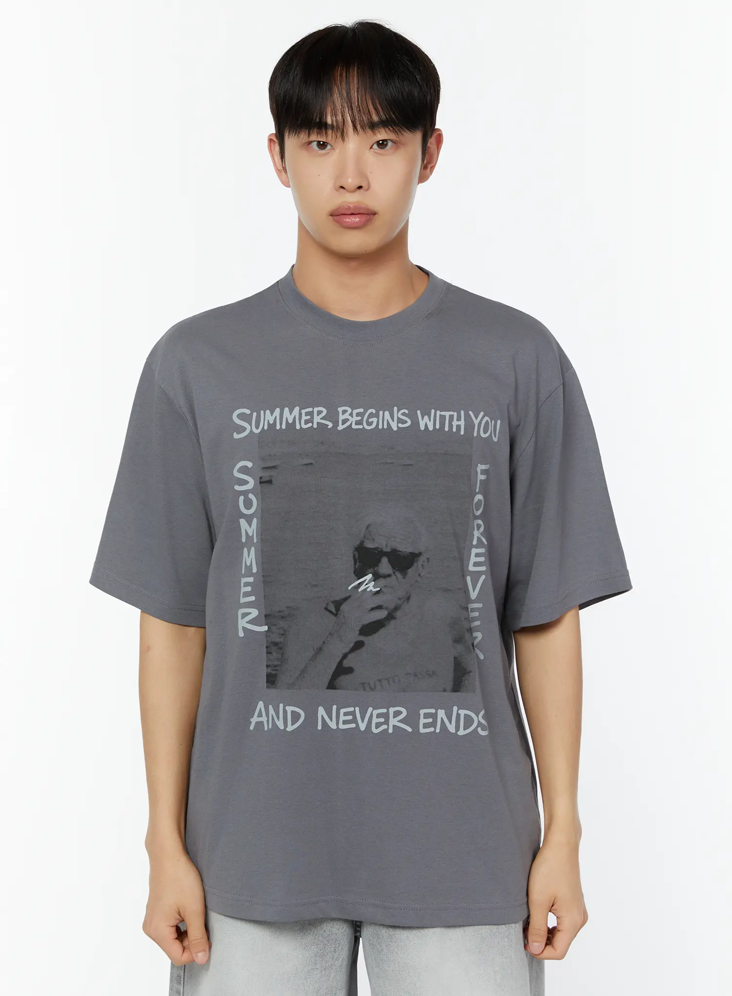 Men's Summer Graphic Tee IU516 - Image 10